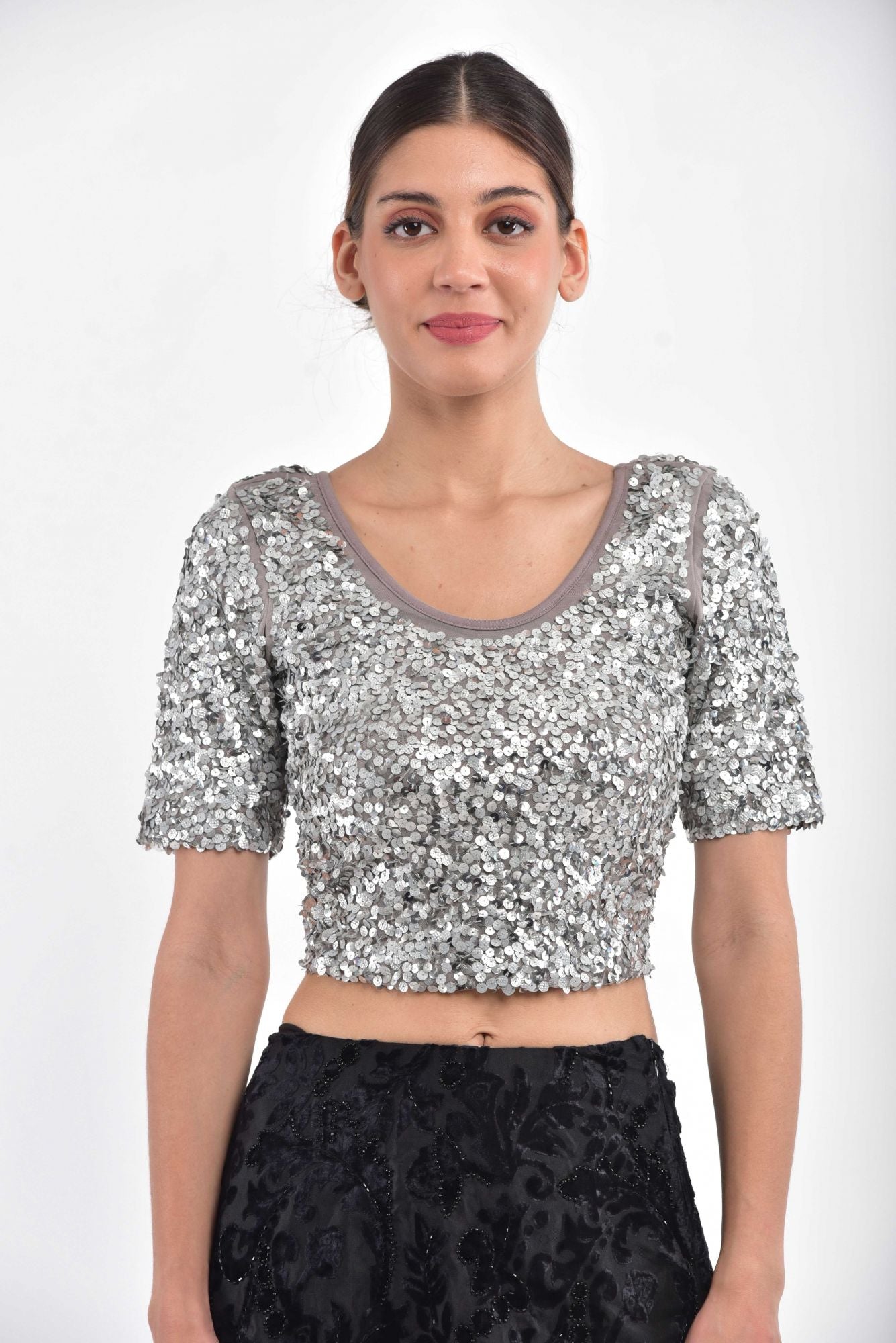 Blouse Dahlia Silver