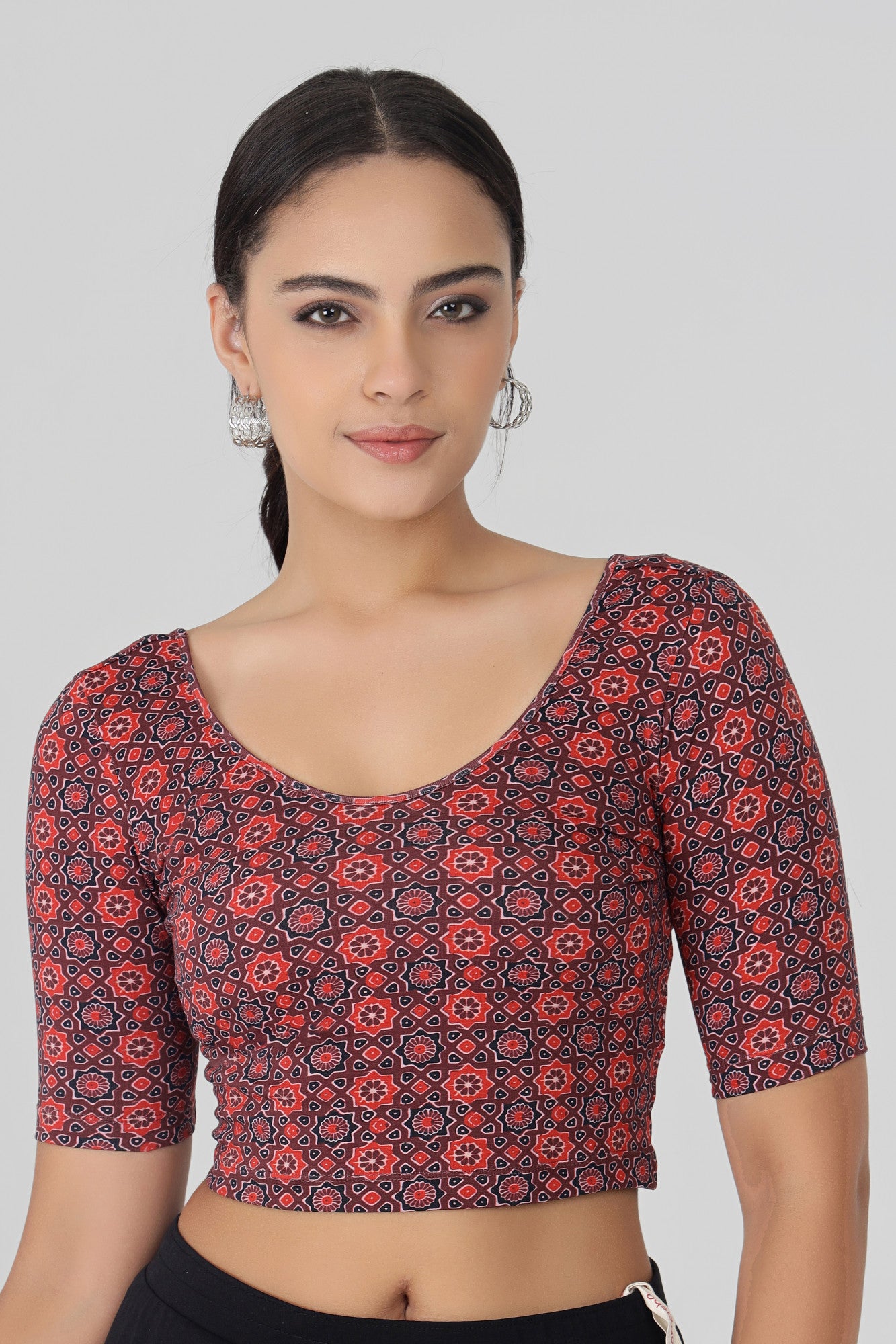Blouse Dahlia Laal Ajrakh