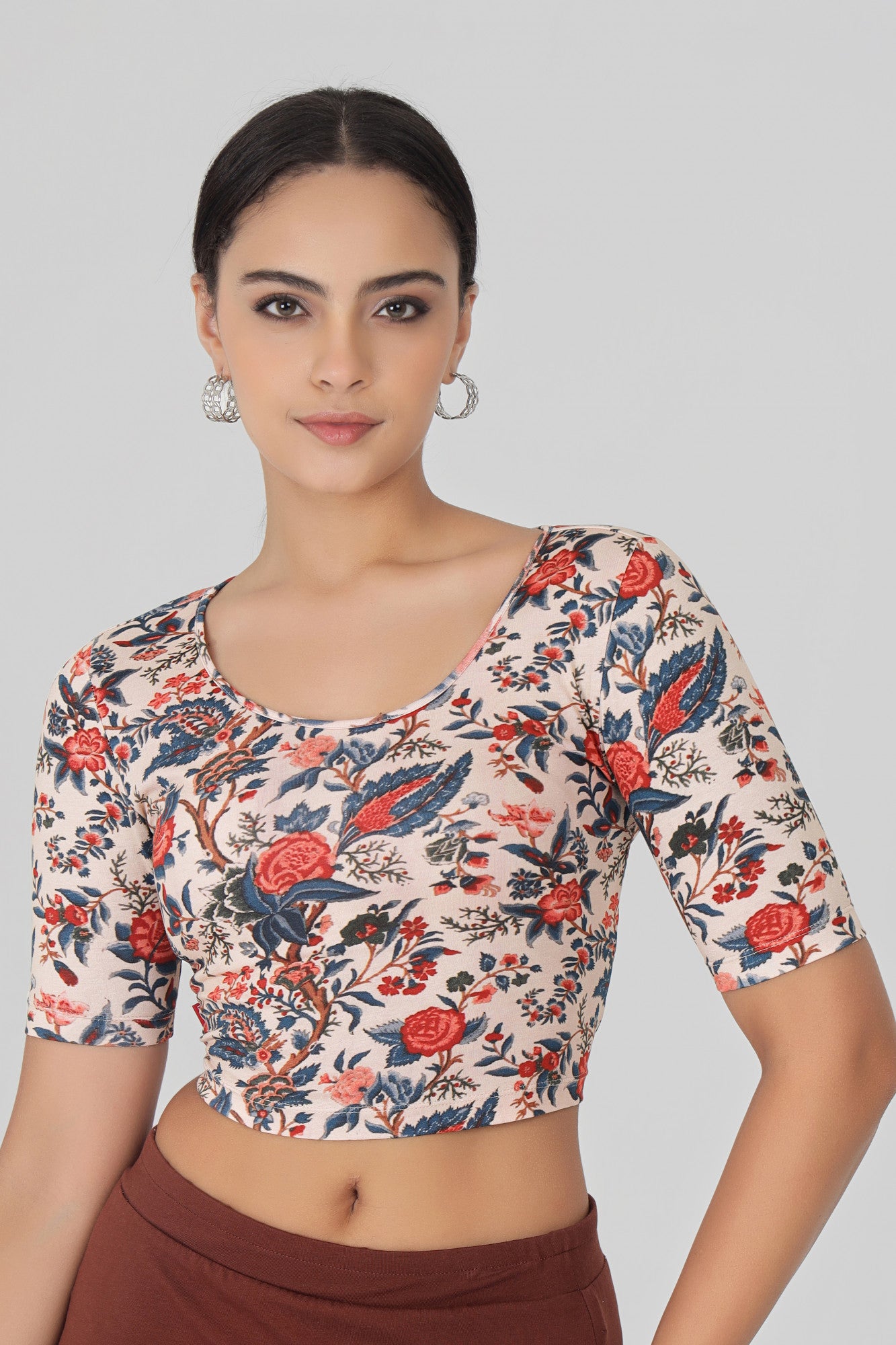 Blouse Jasmine Tapestry Print
