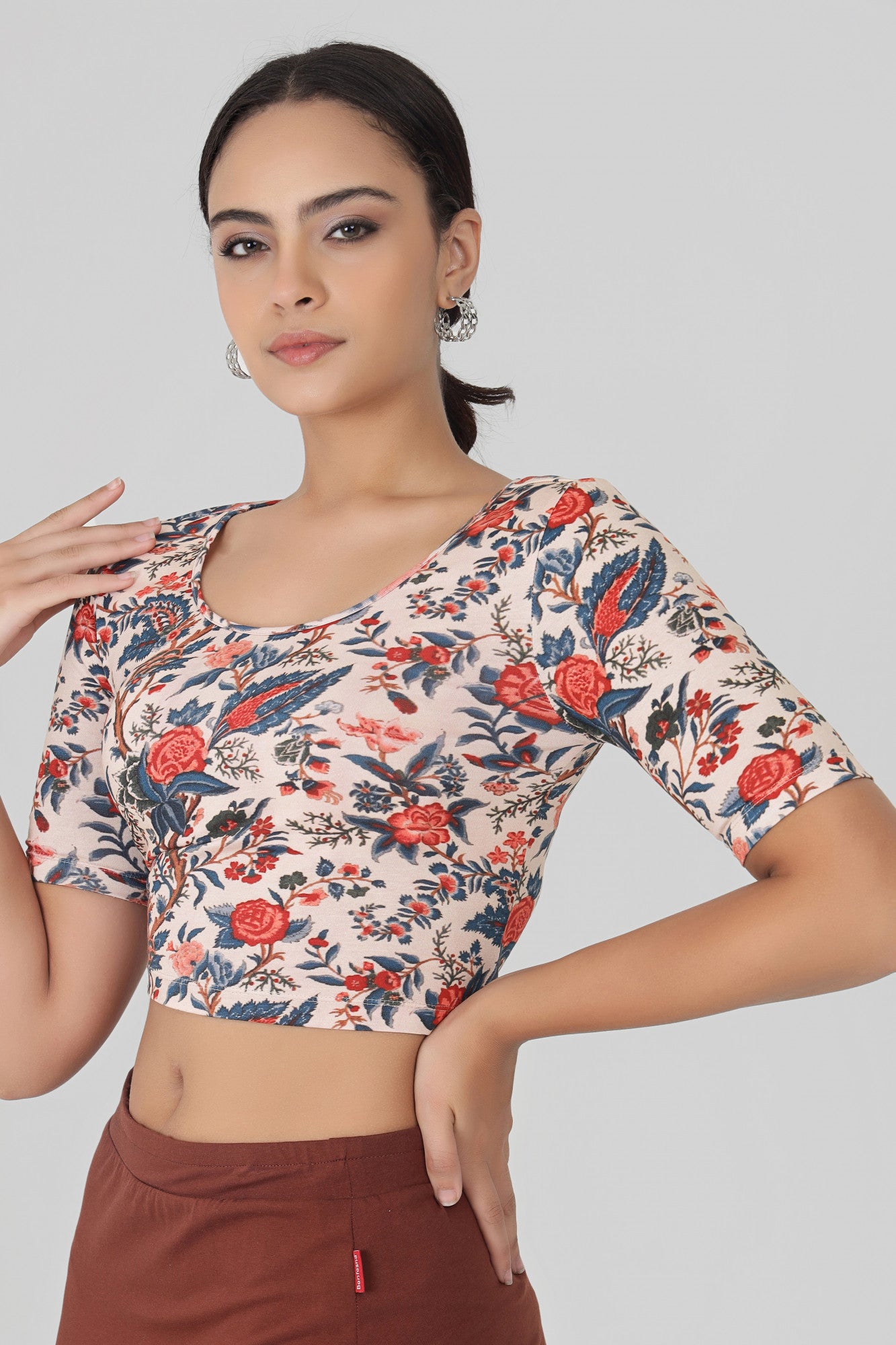 Blouse Jasmine Tapestry Print