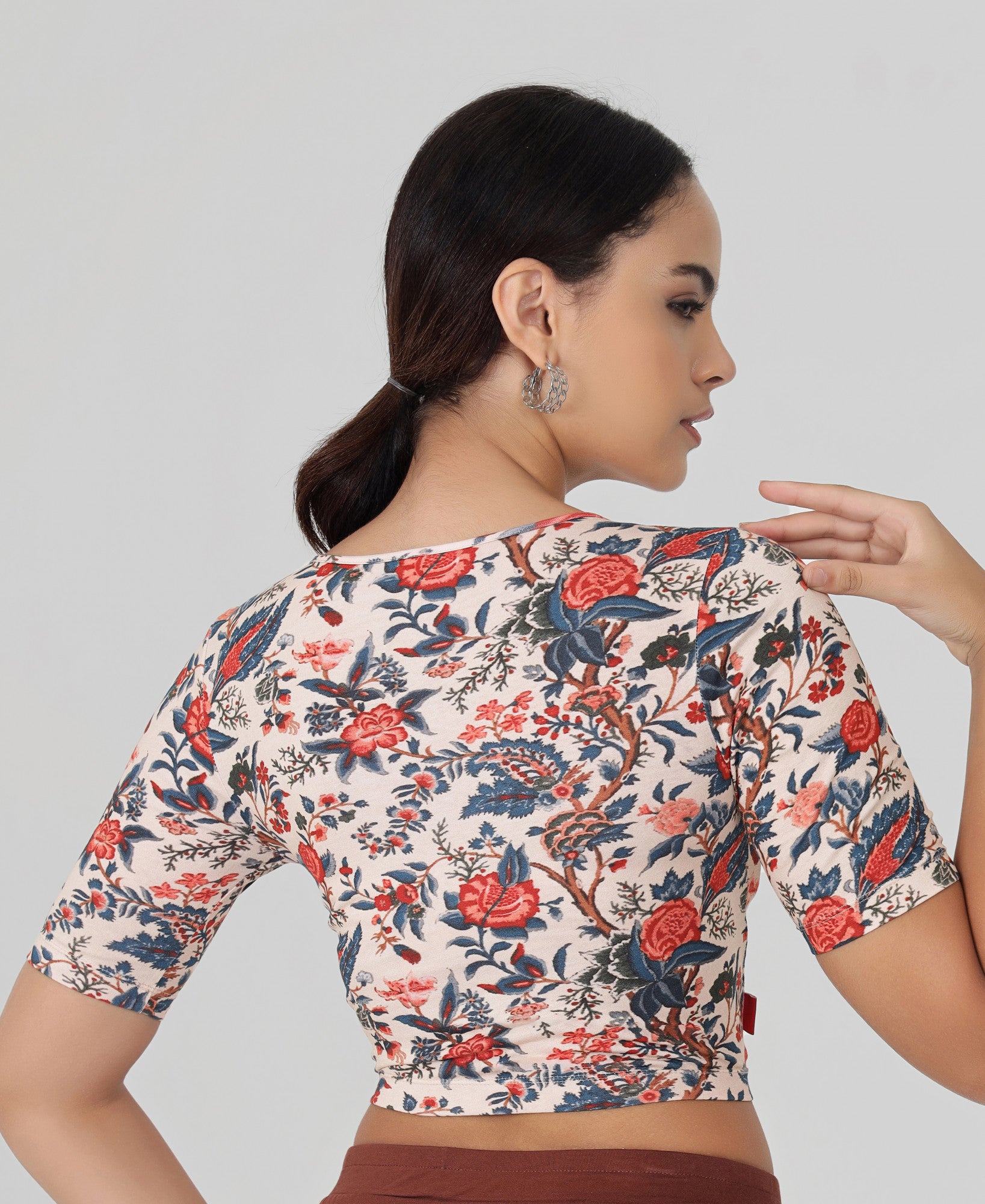 Blouse Jasmine Tapestry Print