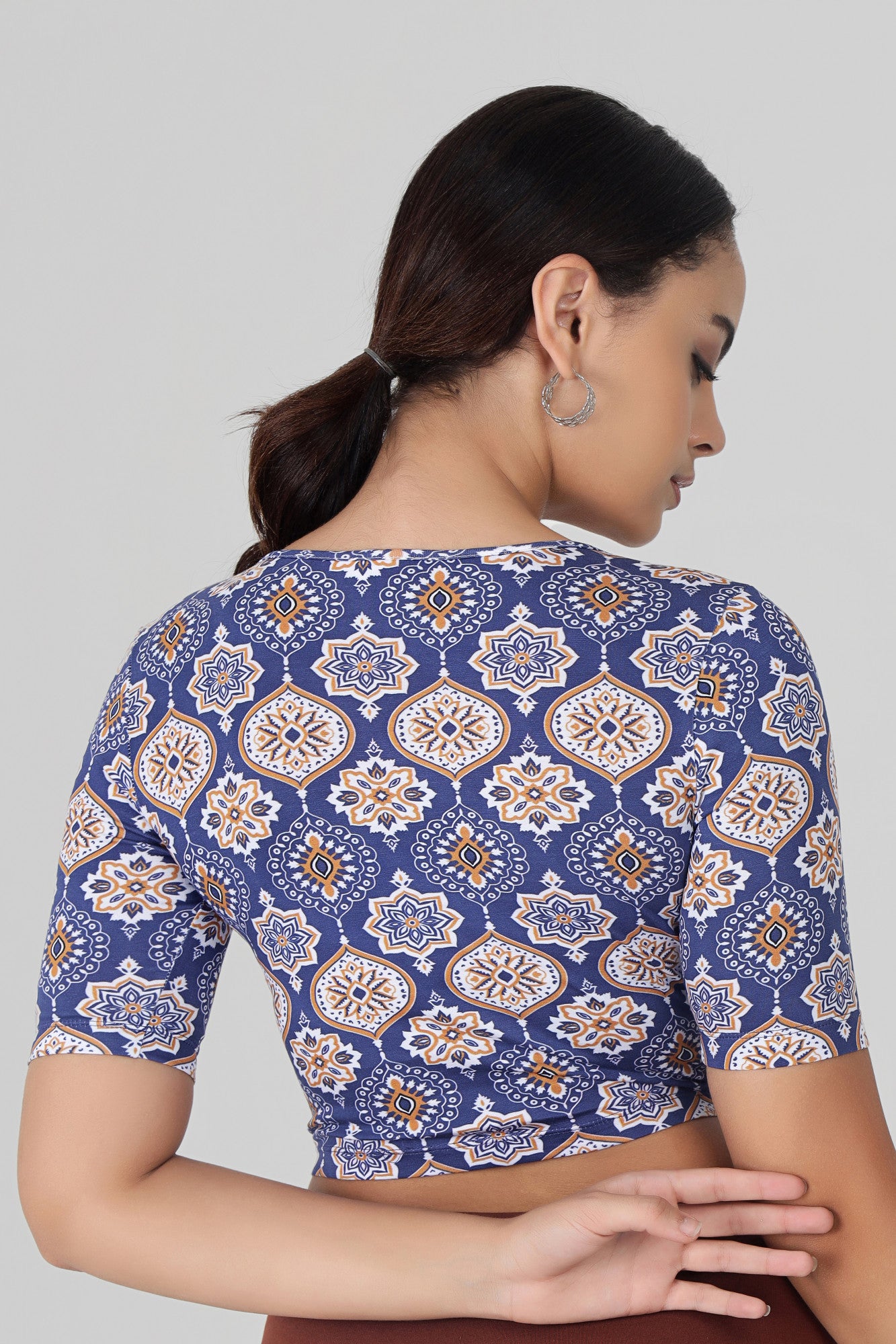 Blouse Jasmine Arabic Print
