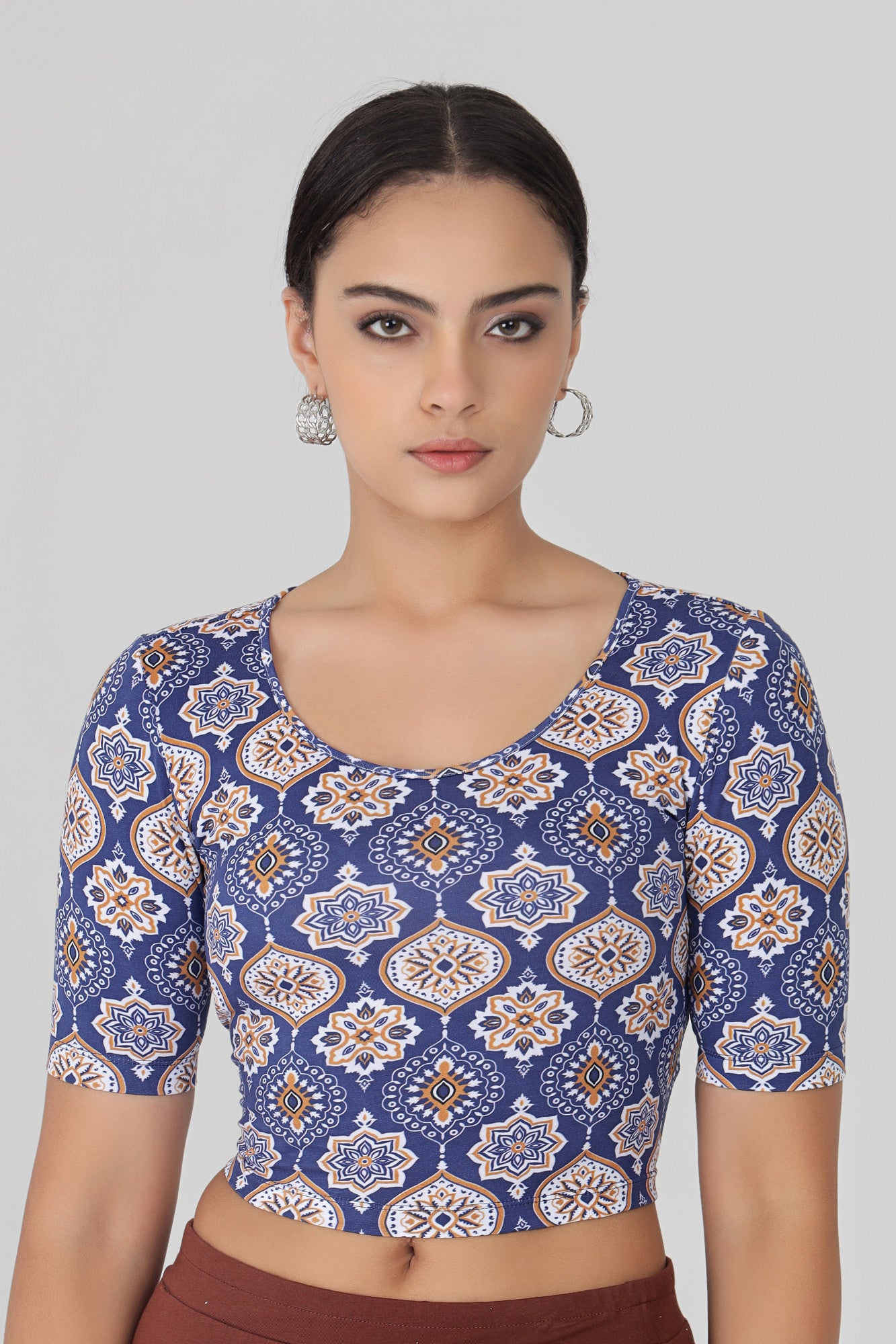 Blouse Jasmine Arabic Print