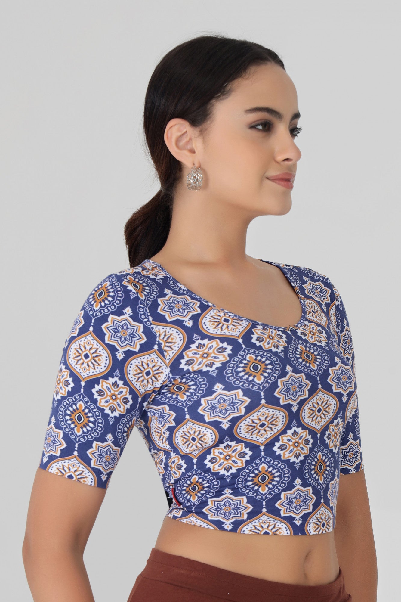 Blouse Dahlia Arabic Print