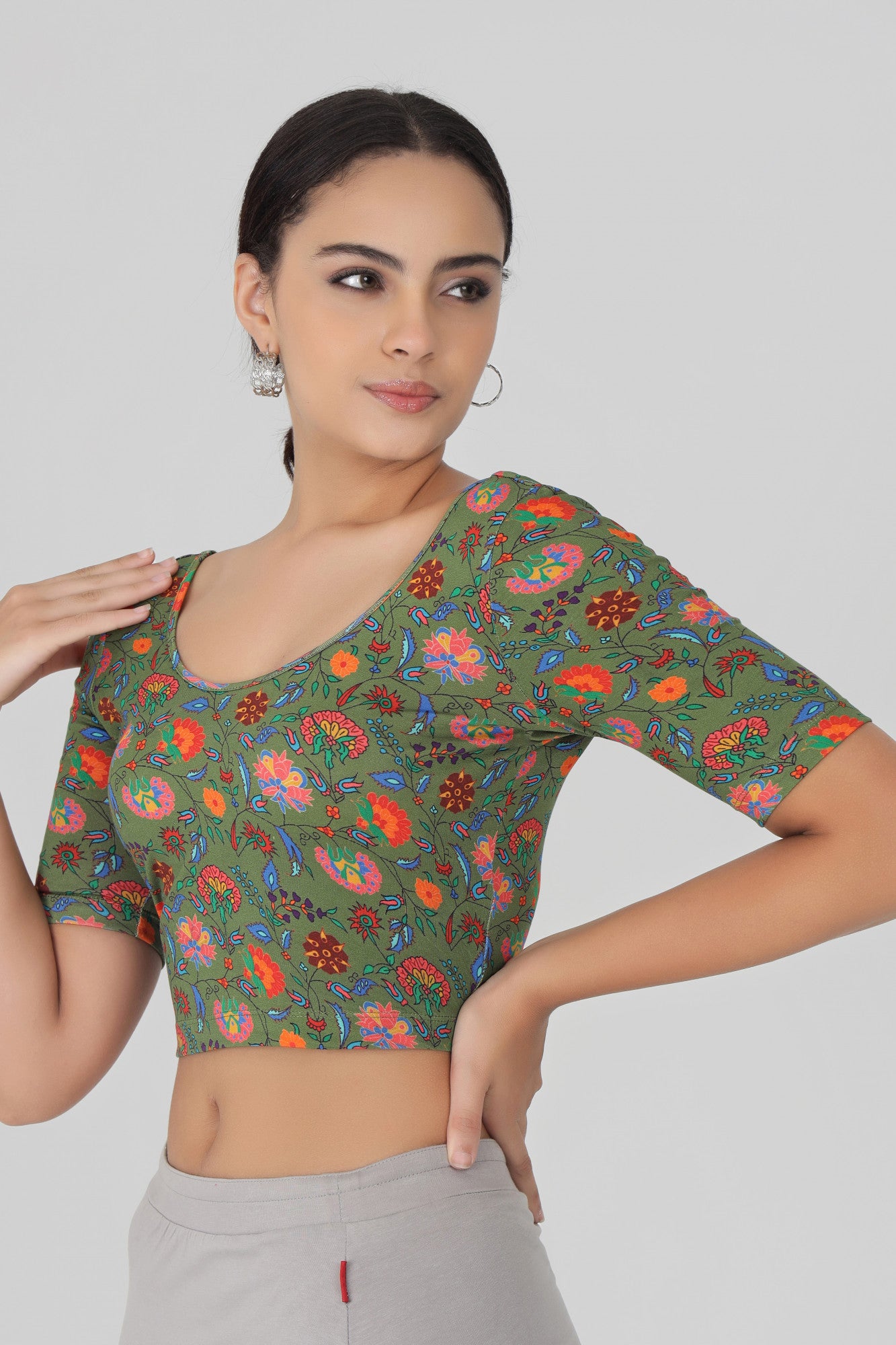 Blouse Dahlia Phulwari