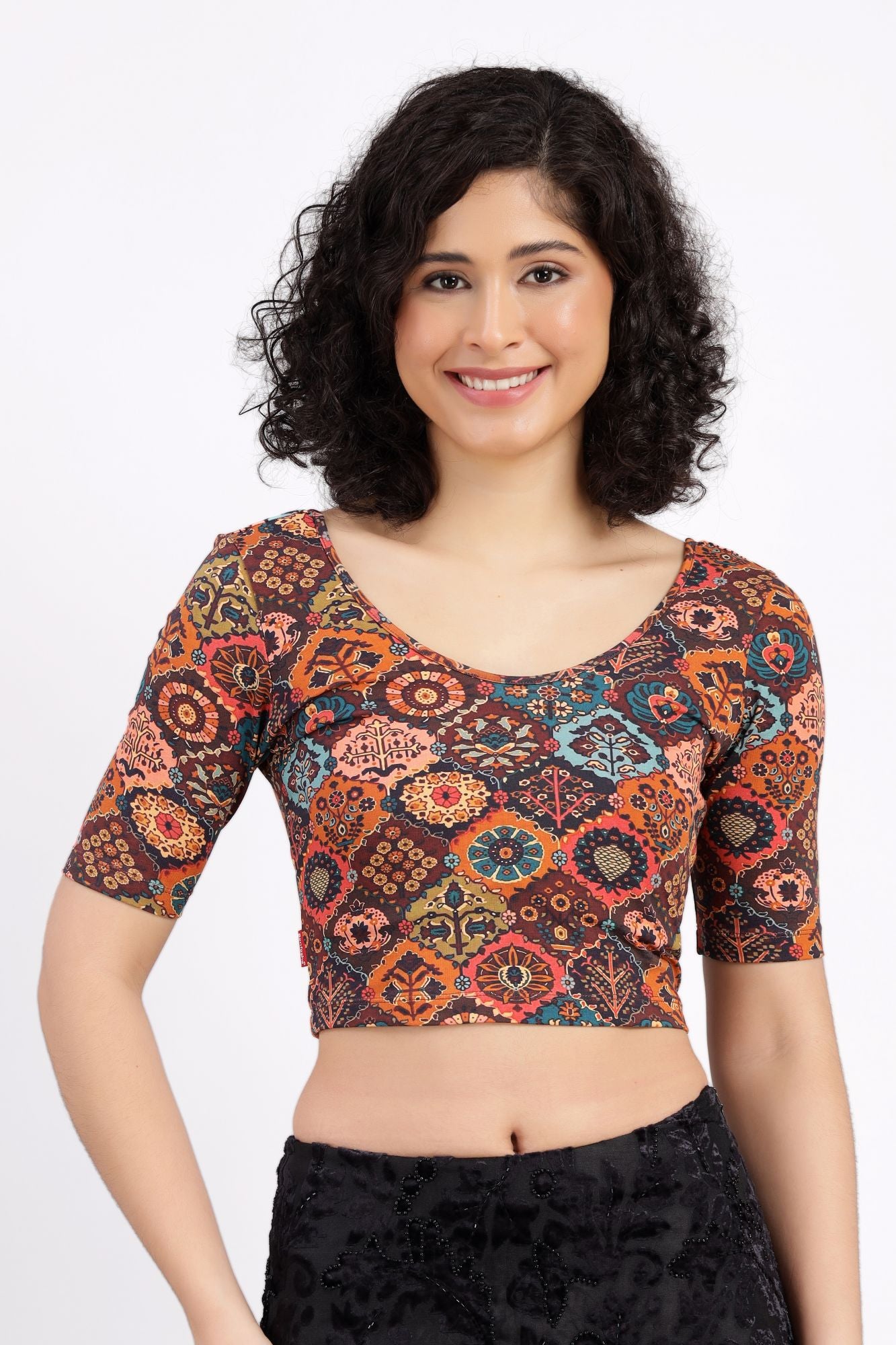 Blouse Dahlia Tile