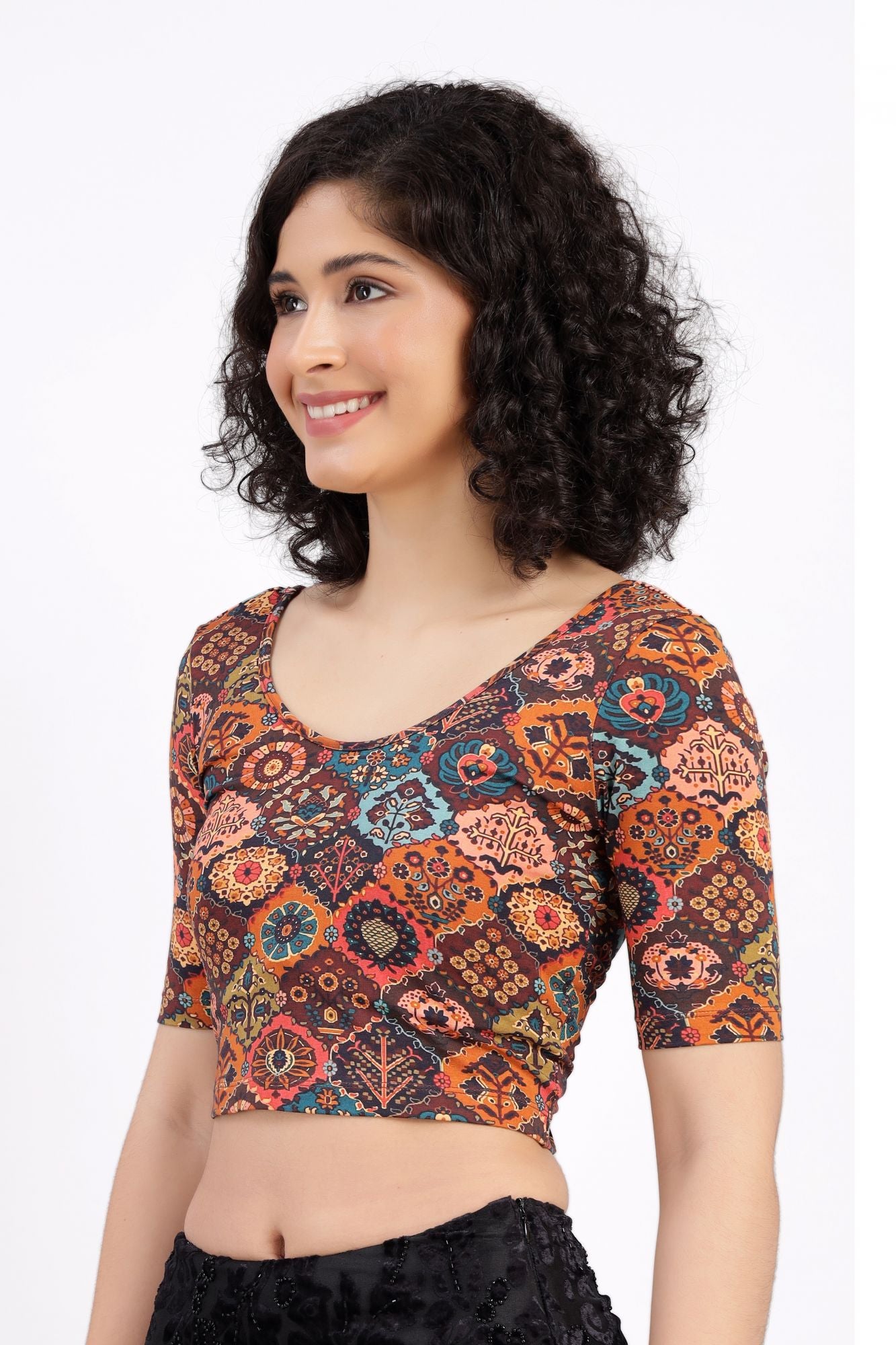 Blouse Dahlia Tile
