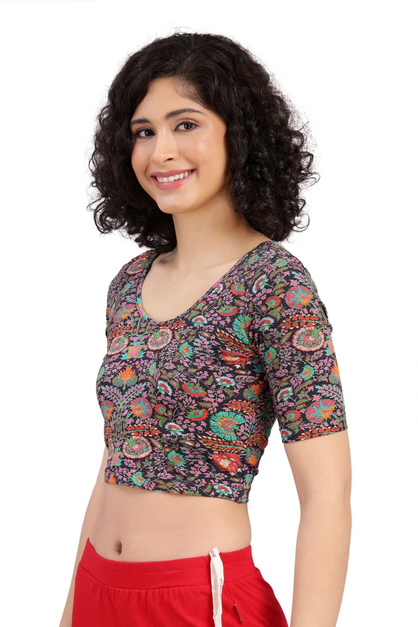 Blouse Dahlia Kashmiri Black