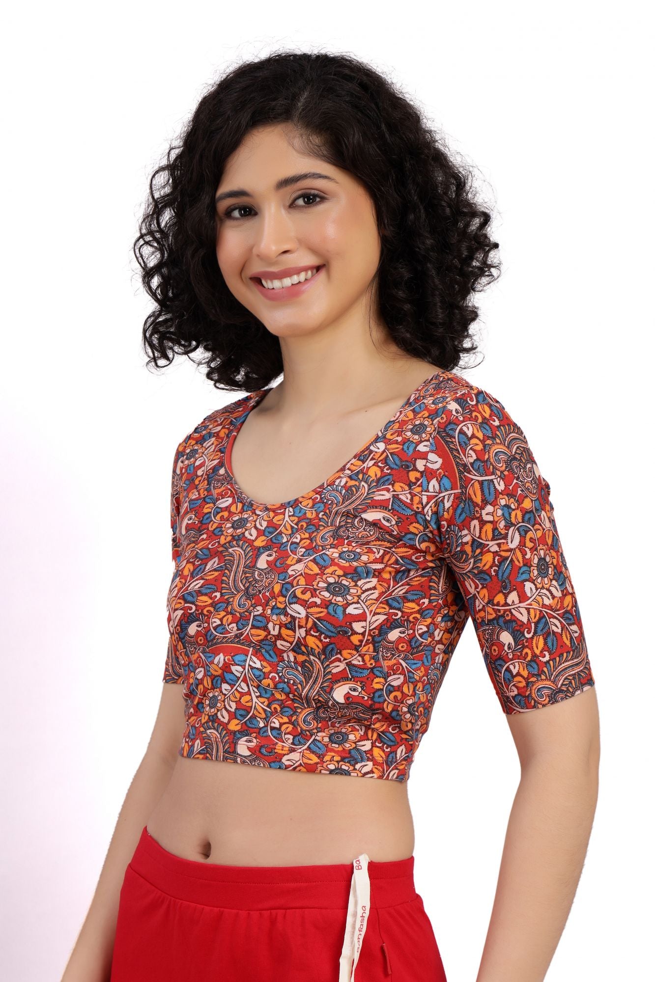 Blouse Dahlia Peacock