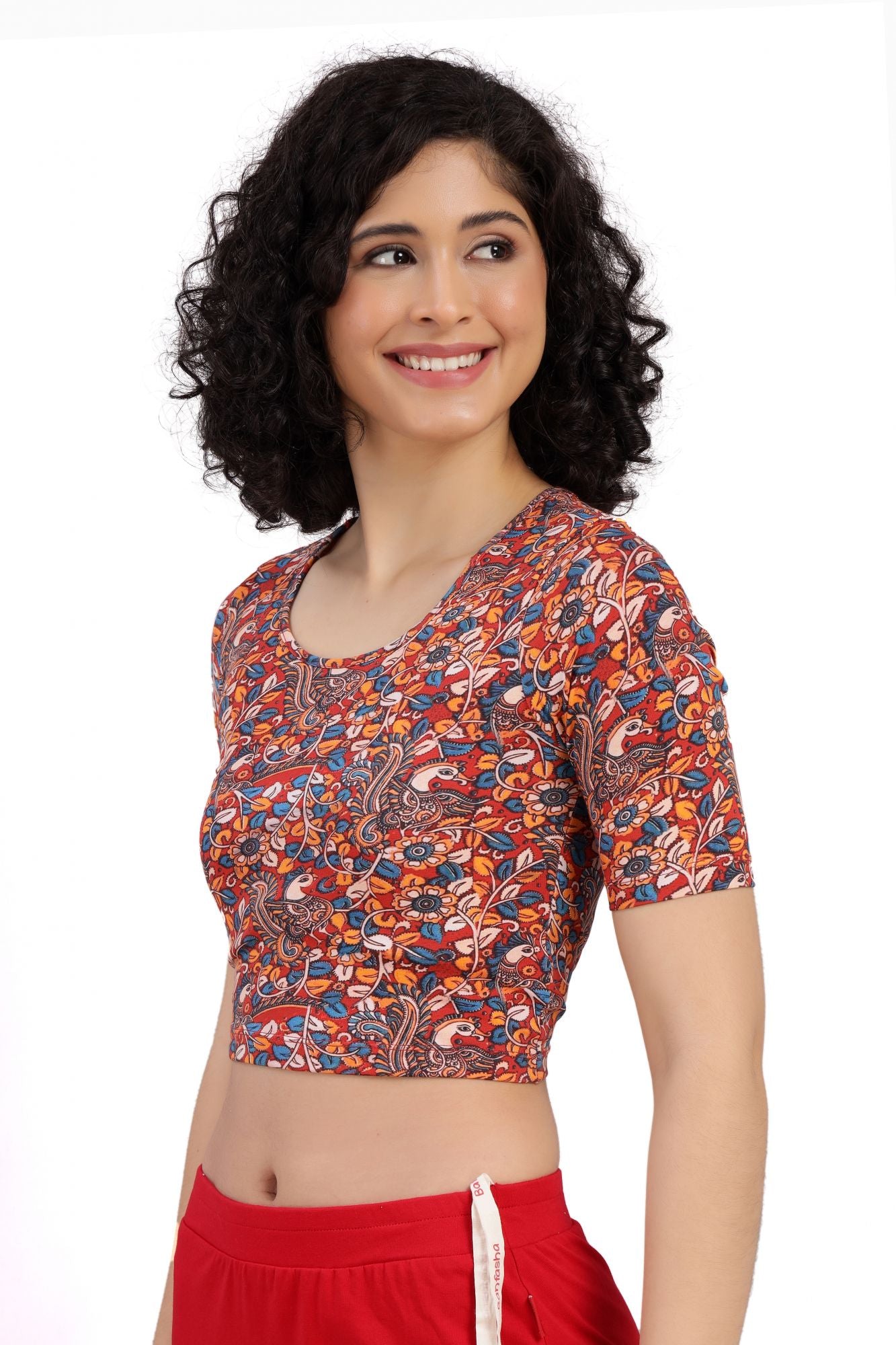Blouse Jasmine Peacock