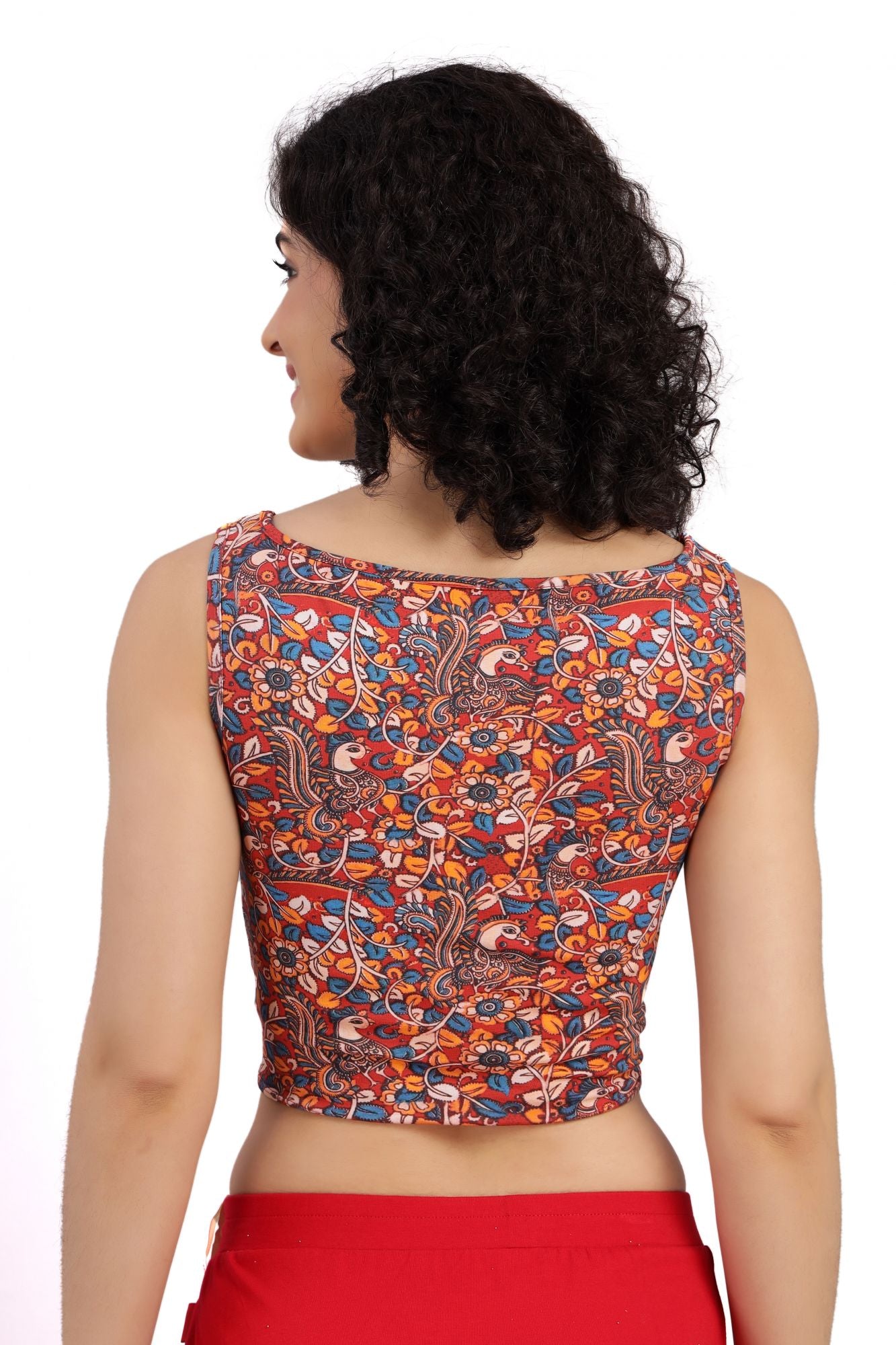 Blouse Juhi Peacock