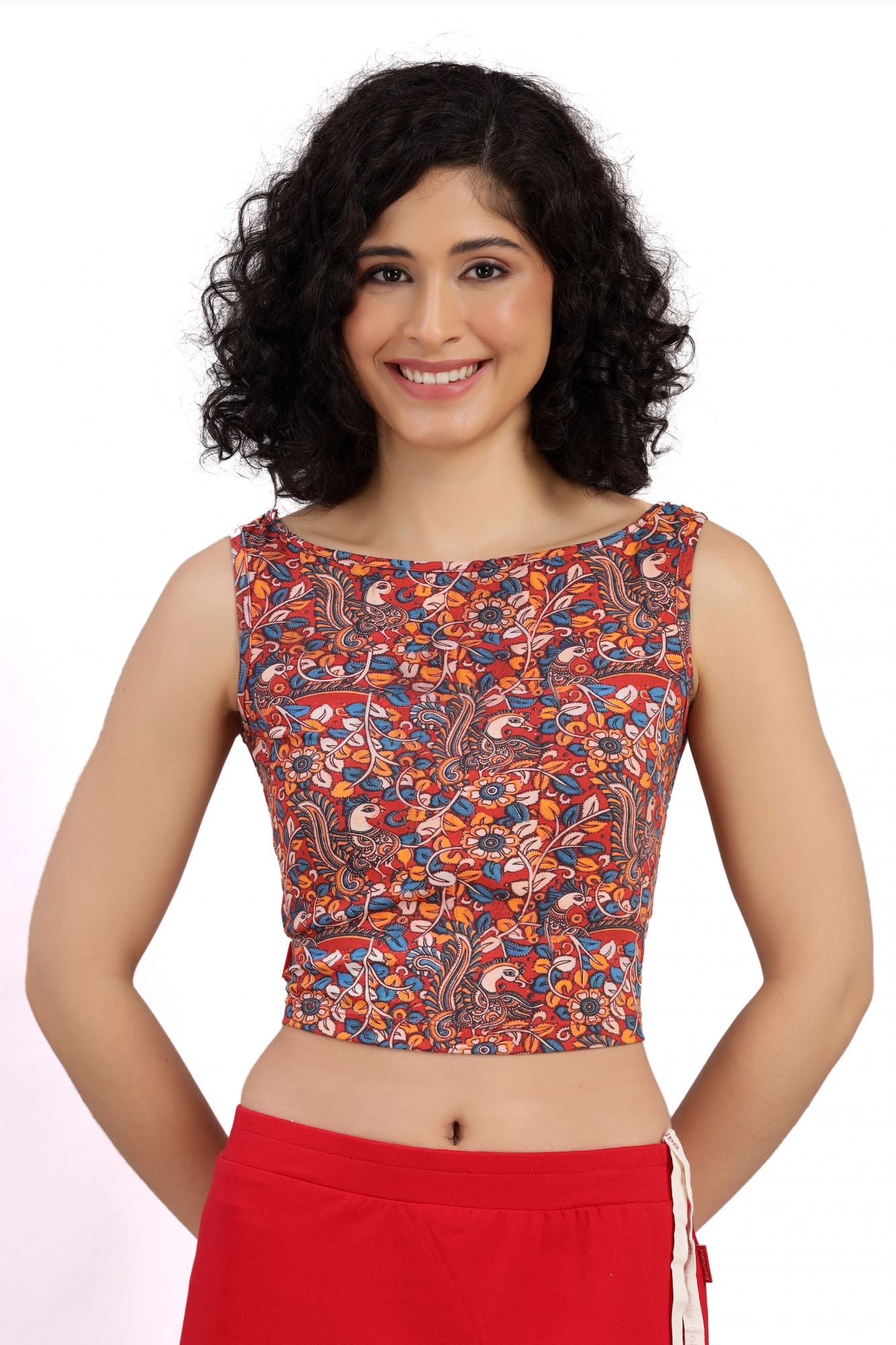 Blouse Juhi Peacock
