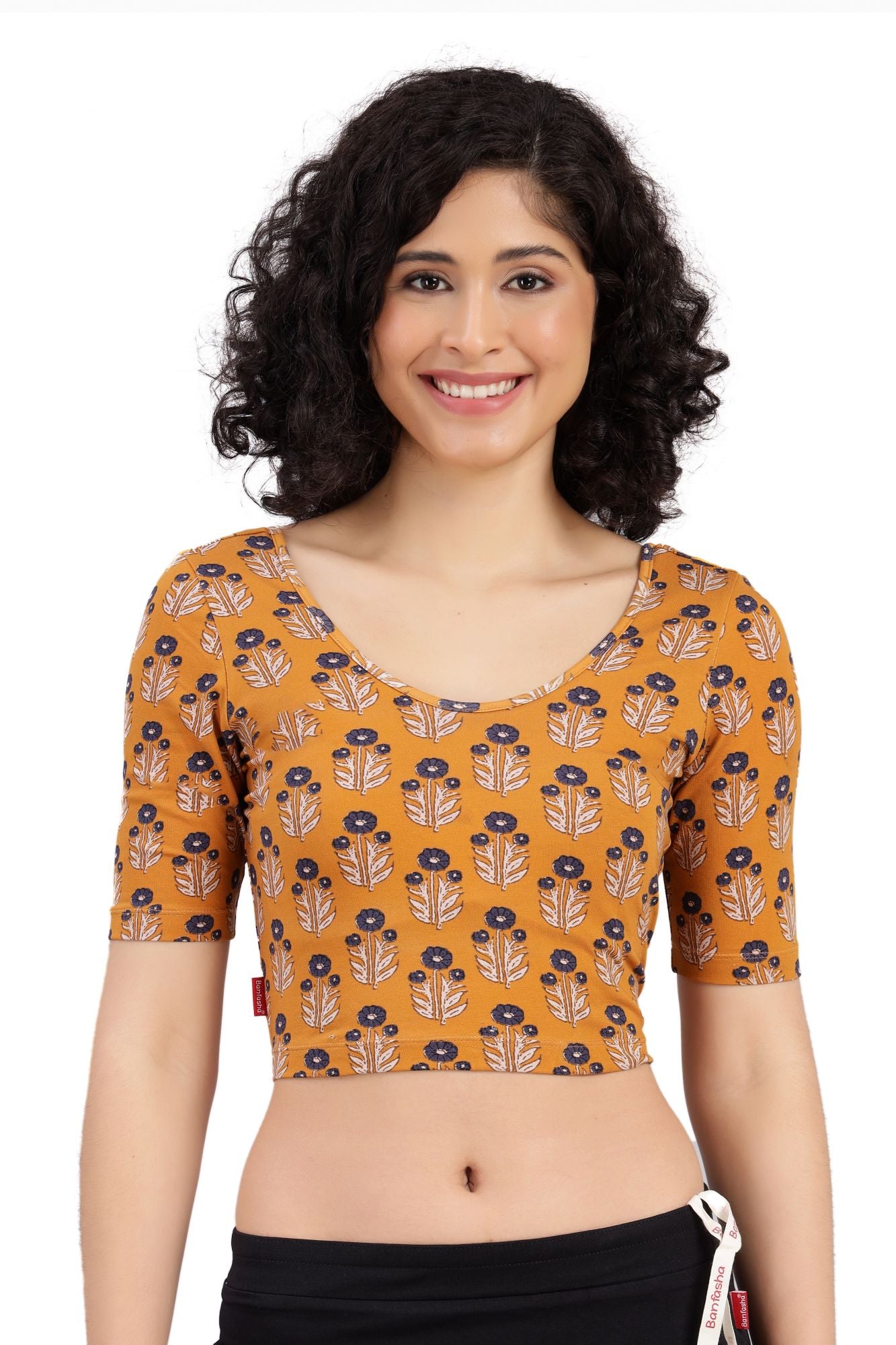 Blouse Dahlia Bagru