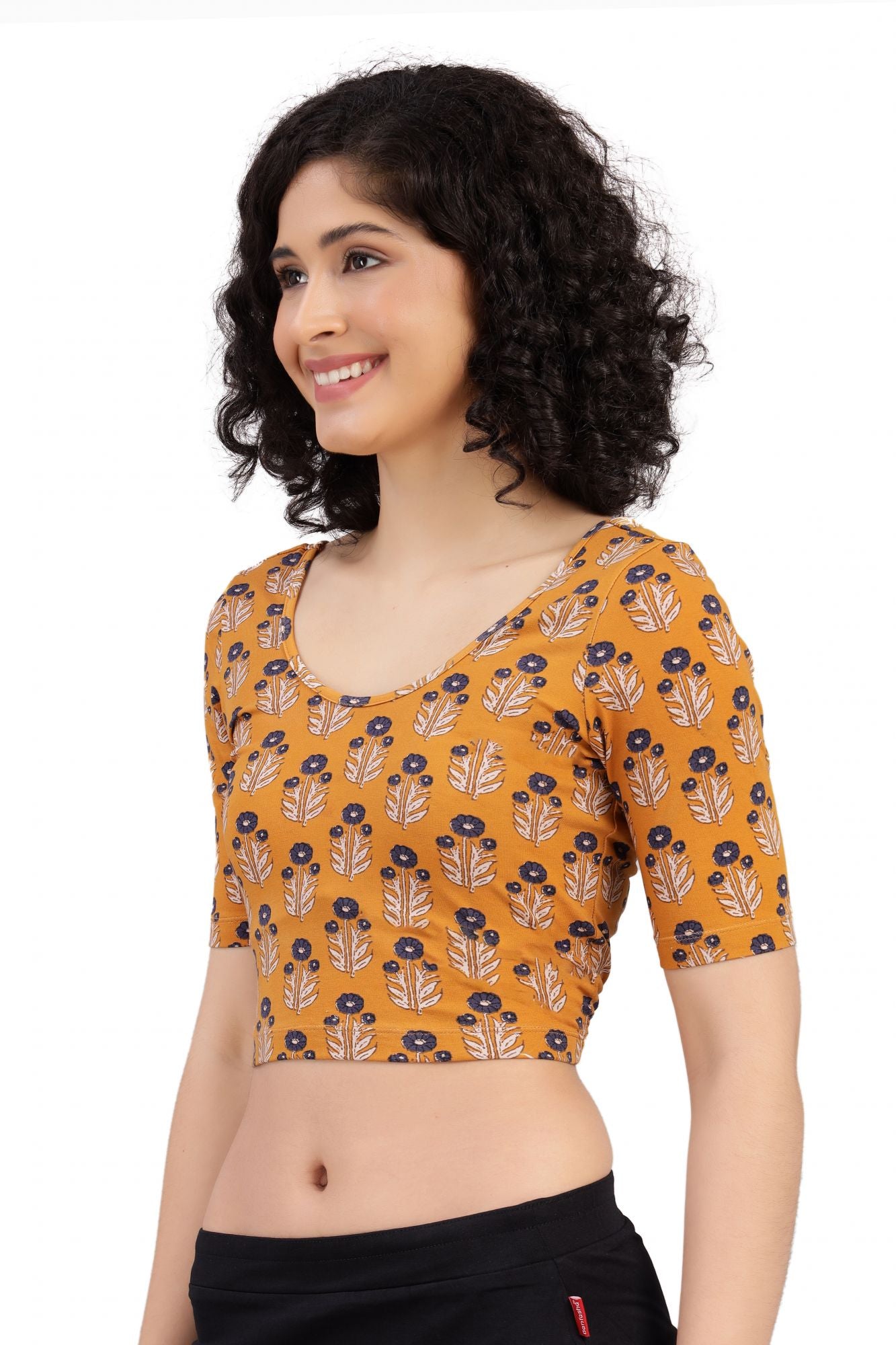 Blouse Dahlia Bagru