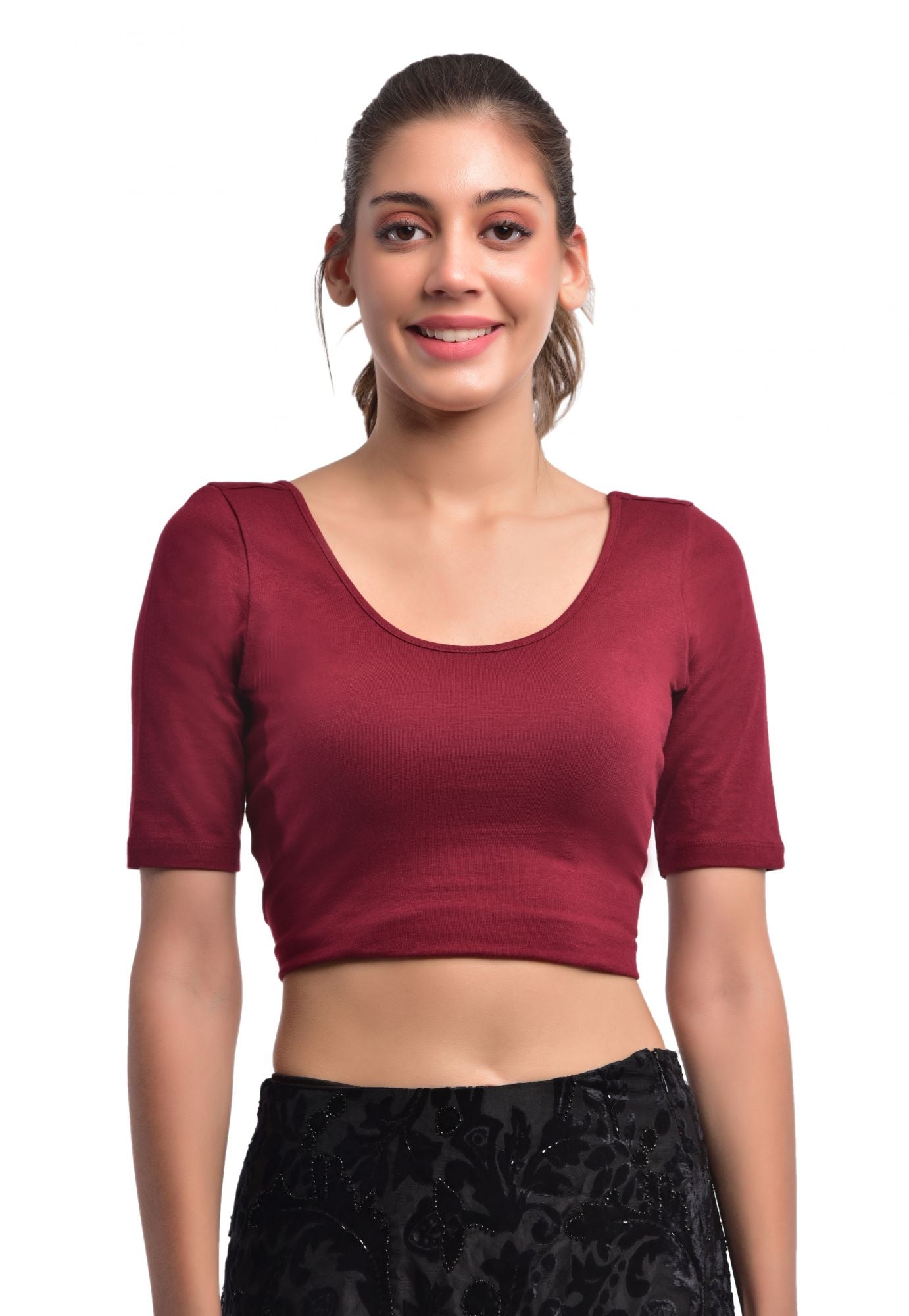 Blouse Dahlia Maroon