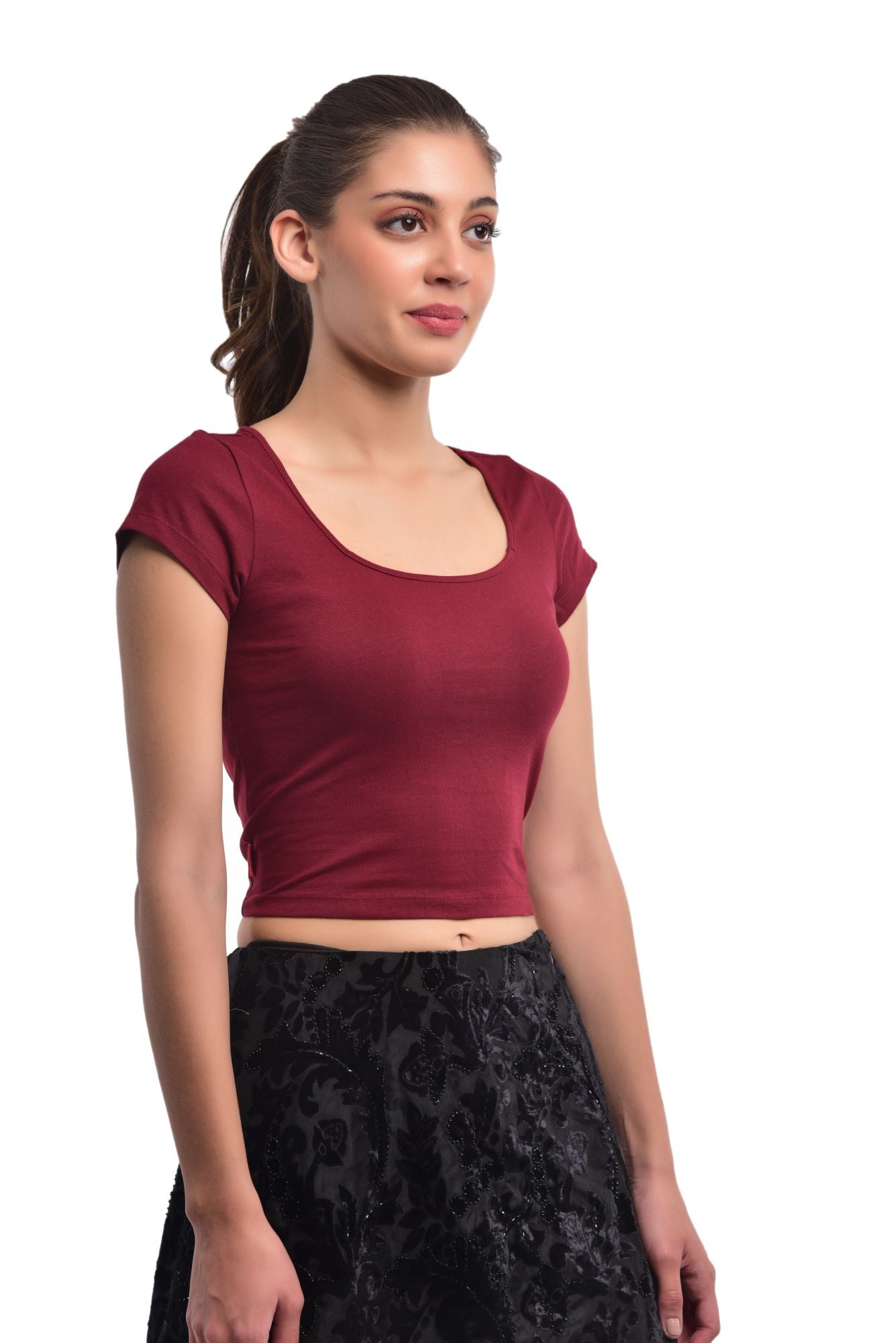 Blouse Daisy Maroon
