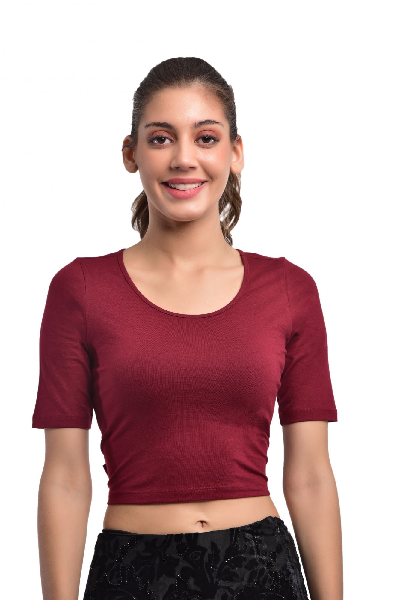 Blouse Jasmine Maroon
