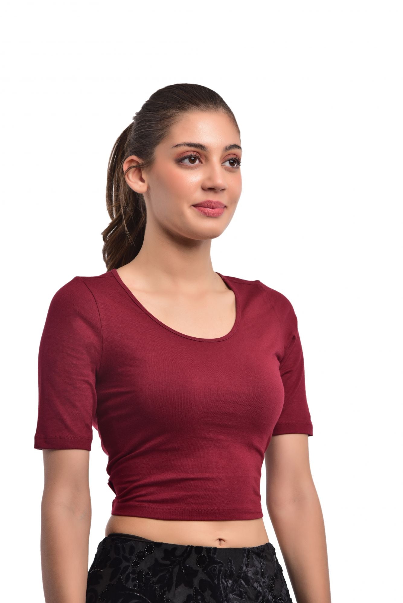 Blouse Jasmine Maroon