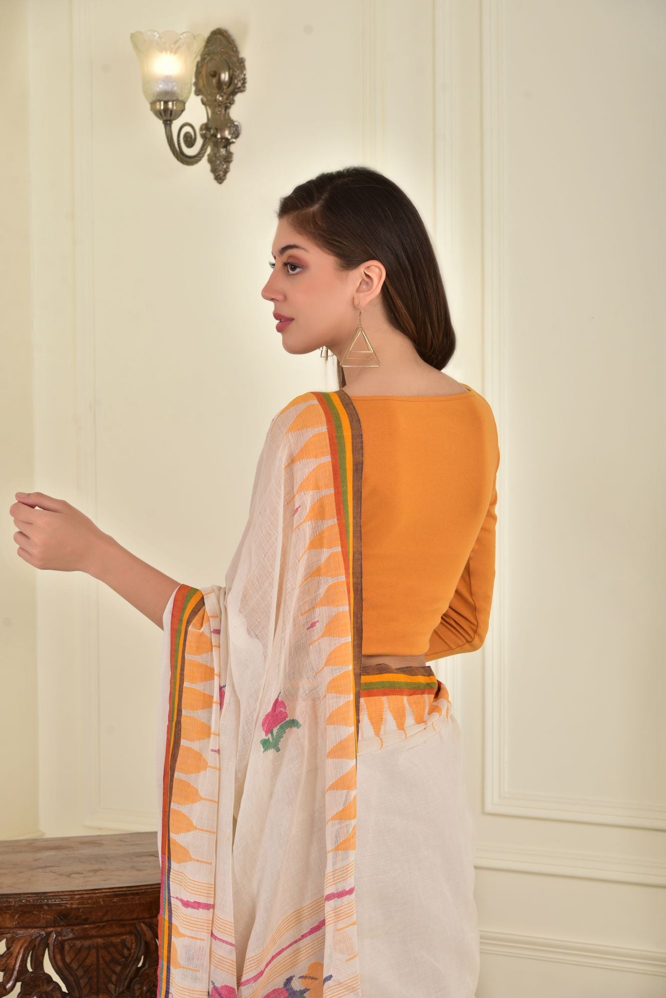 Blouse Mogra Ochre
