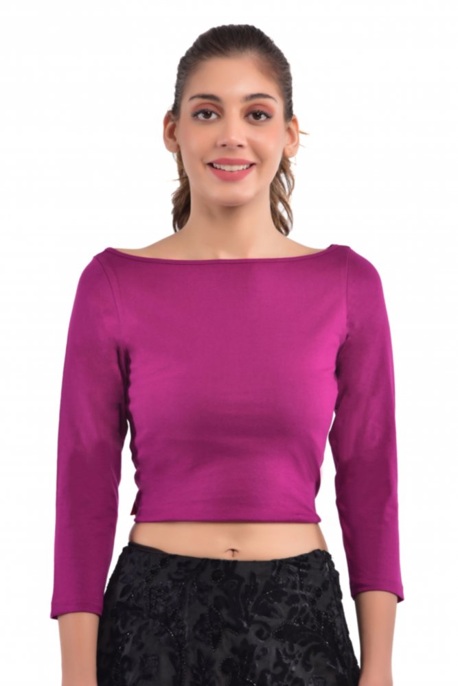 Blouse Mogra Purple