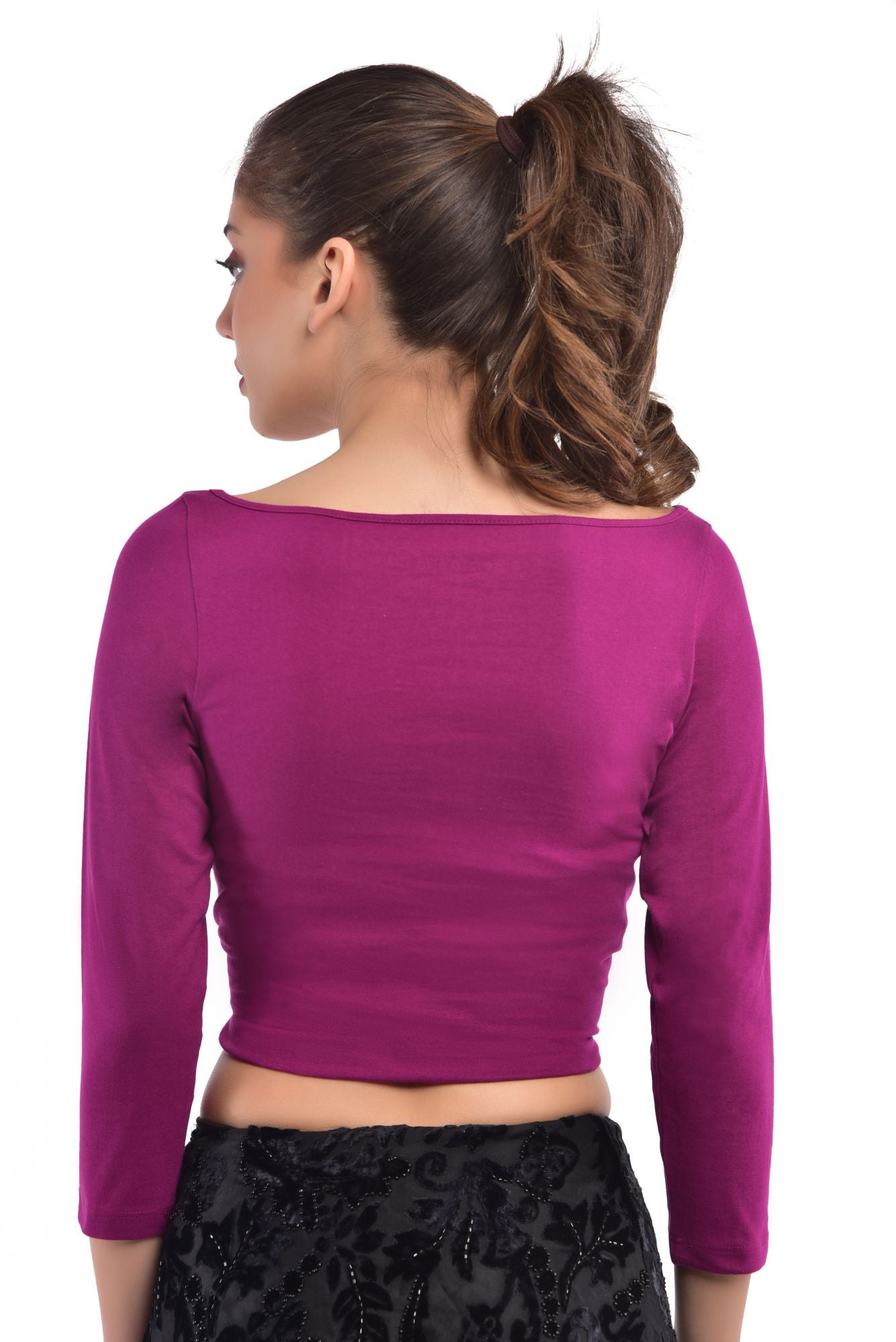 Blouse Mogra Purple