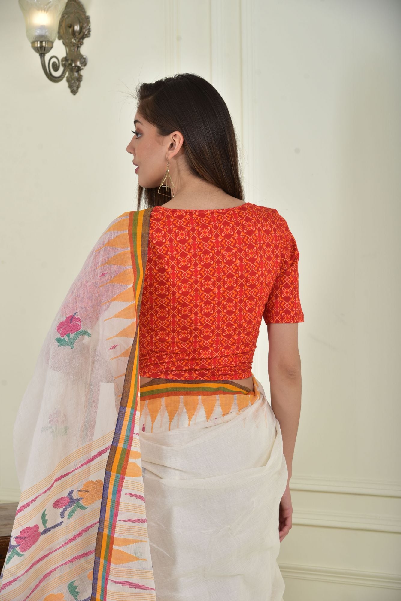 Blouse-Jasmine-Ekat-orange