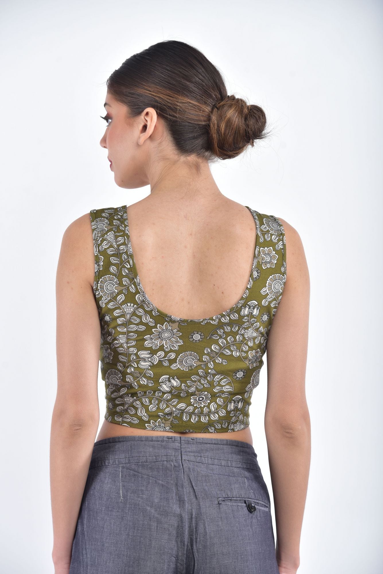 Blouse-Jade-Kalamkari-Khaki