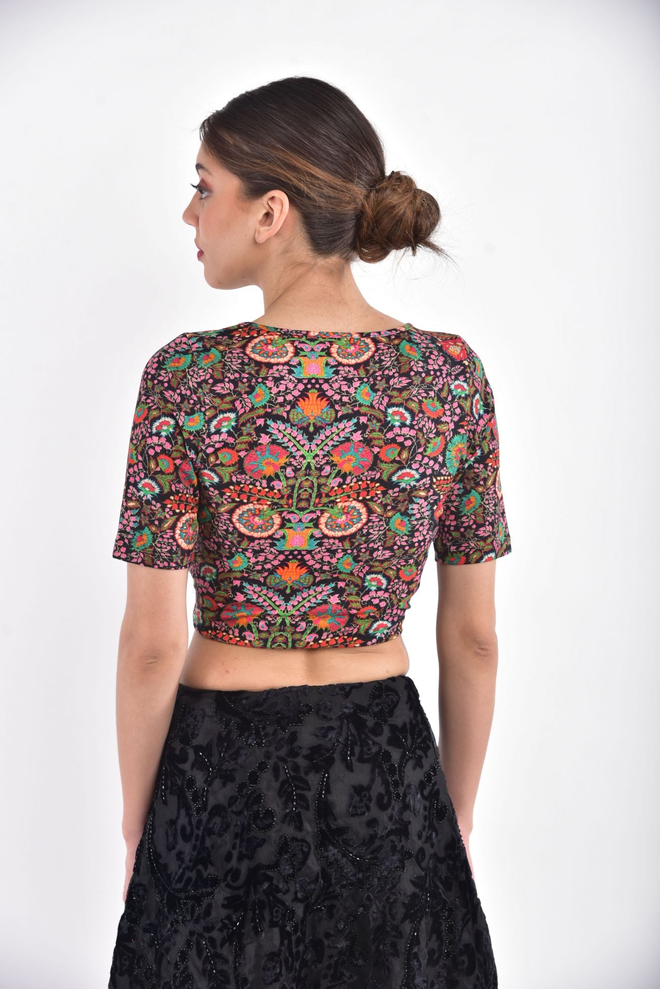 Blouse-Jasmine-Kashmiri-Black