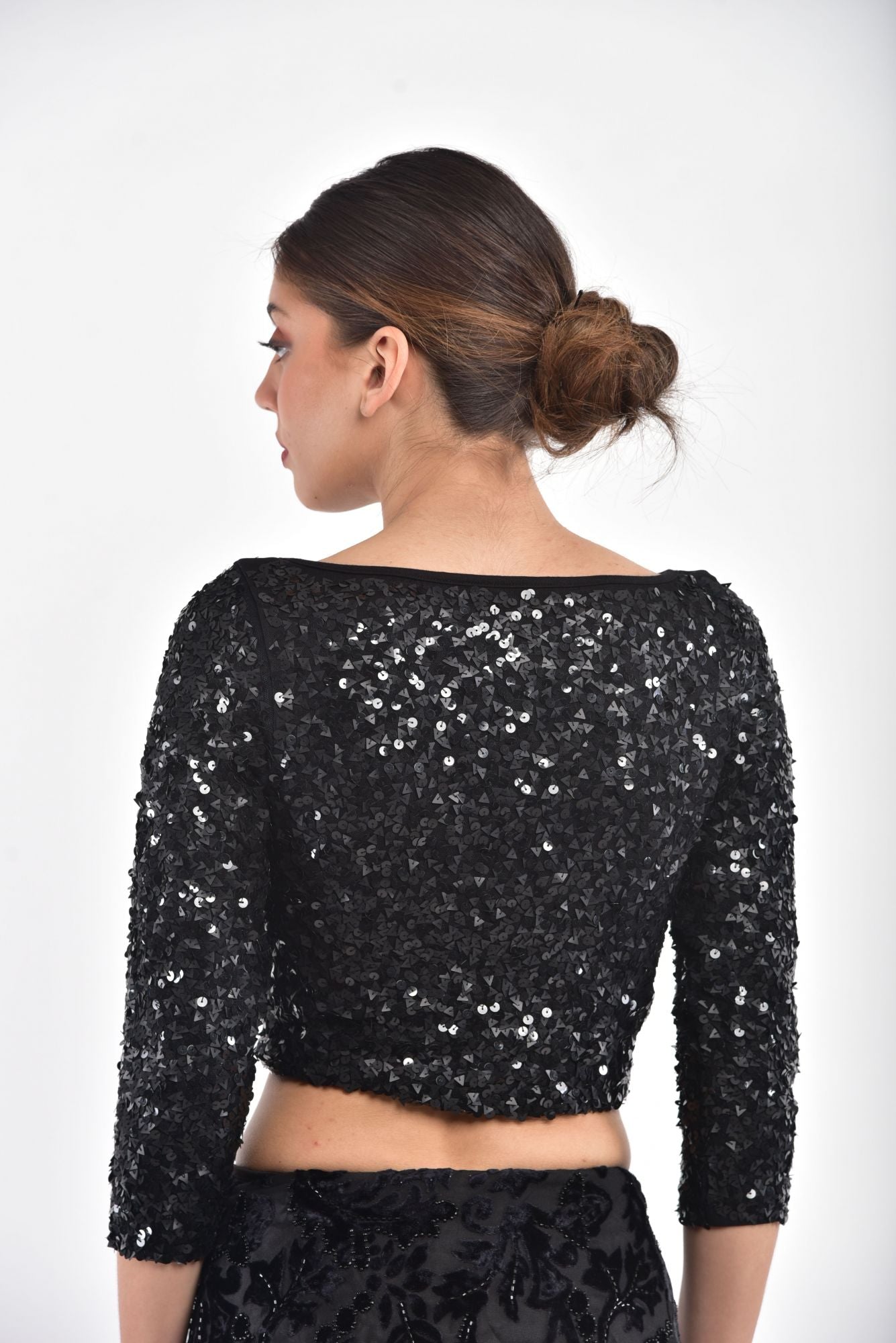 Blouse Mogra Black