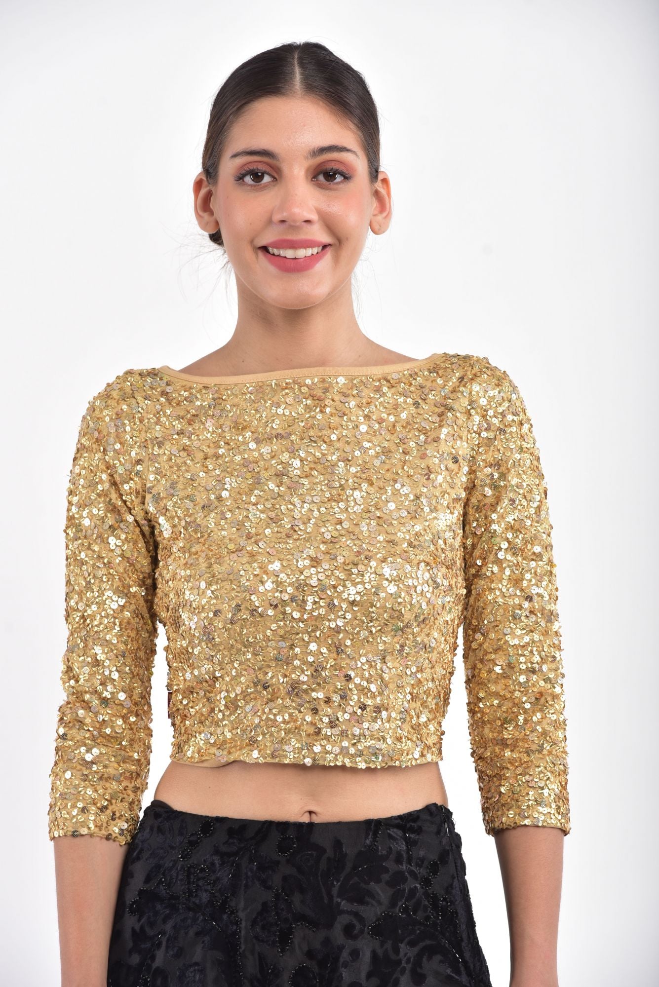Blouse Mogra Gold
