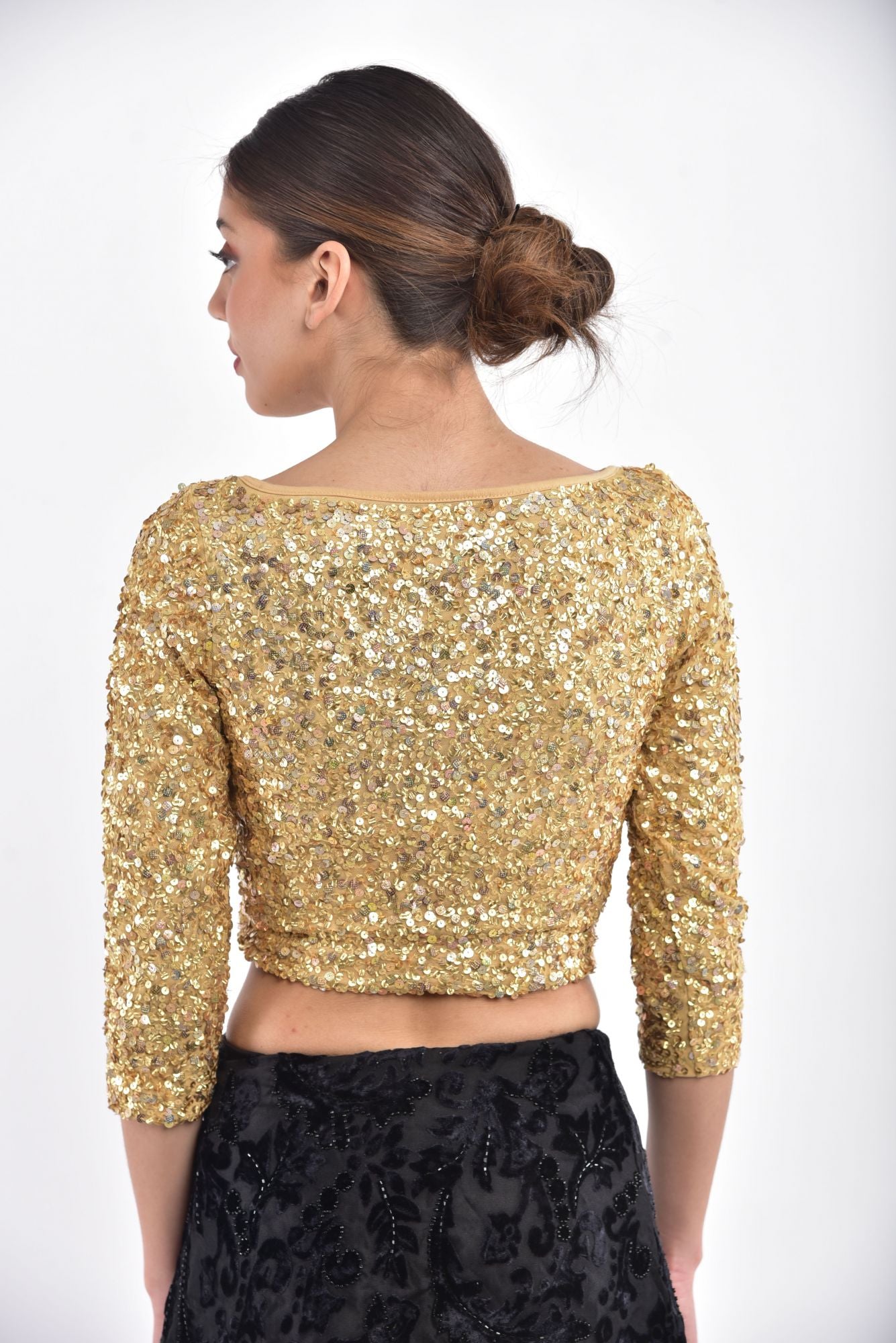Blouse Mogra Gold