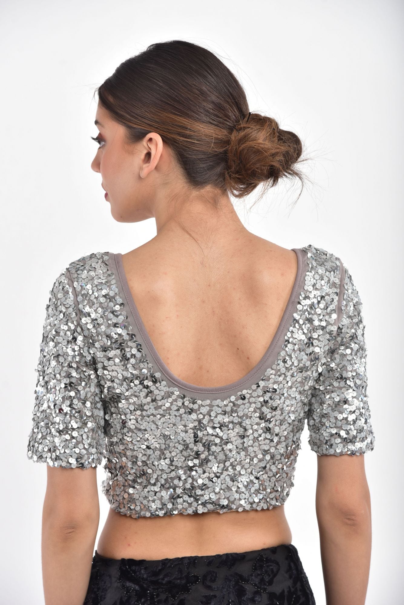 Blouse Dahlia Silver