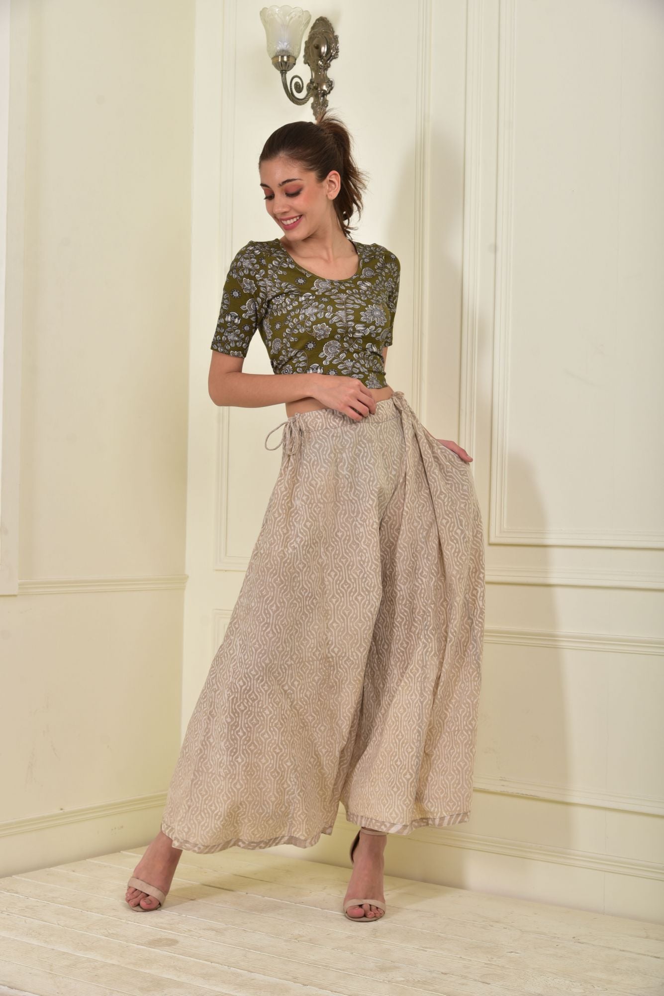 Blouse-Jasmine-Kalamkari-Khaki