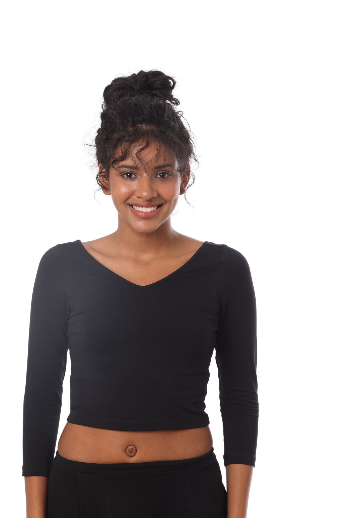 Blouse Lotus Black
