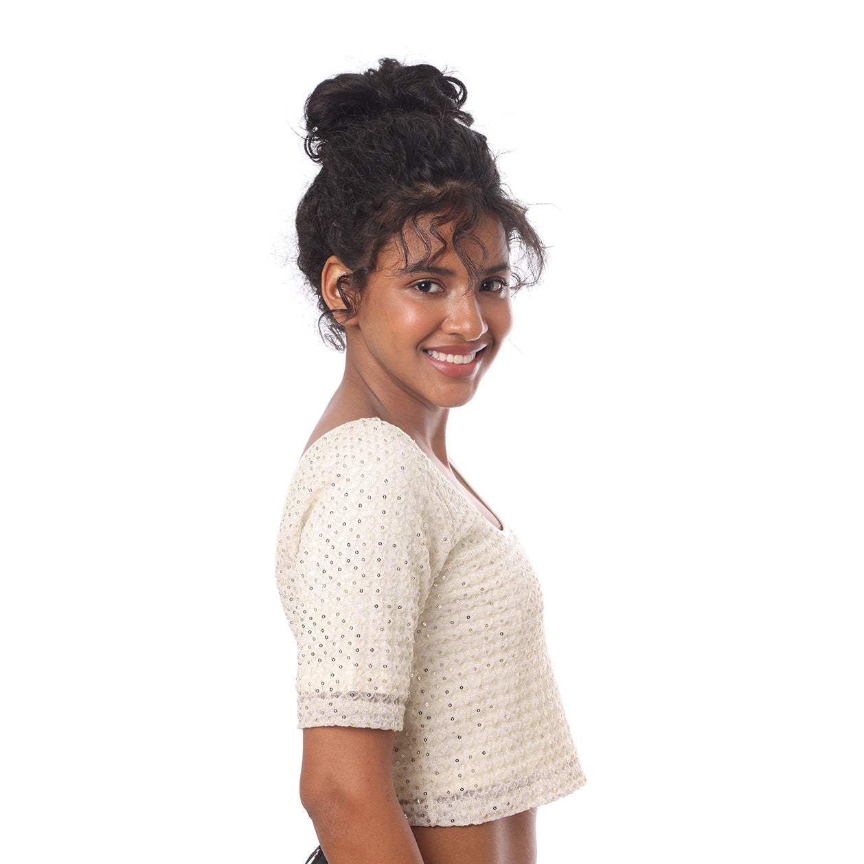 Blouse Java Ecru/Sequins