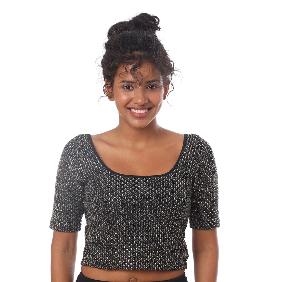 Blouse Java Black/Sequins