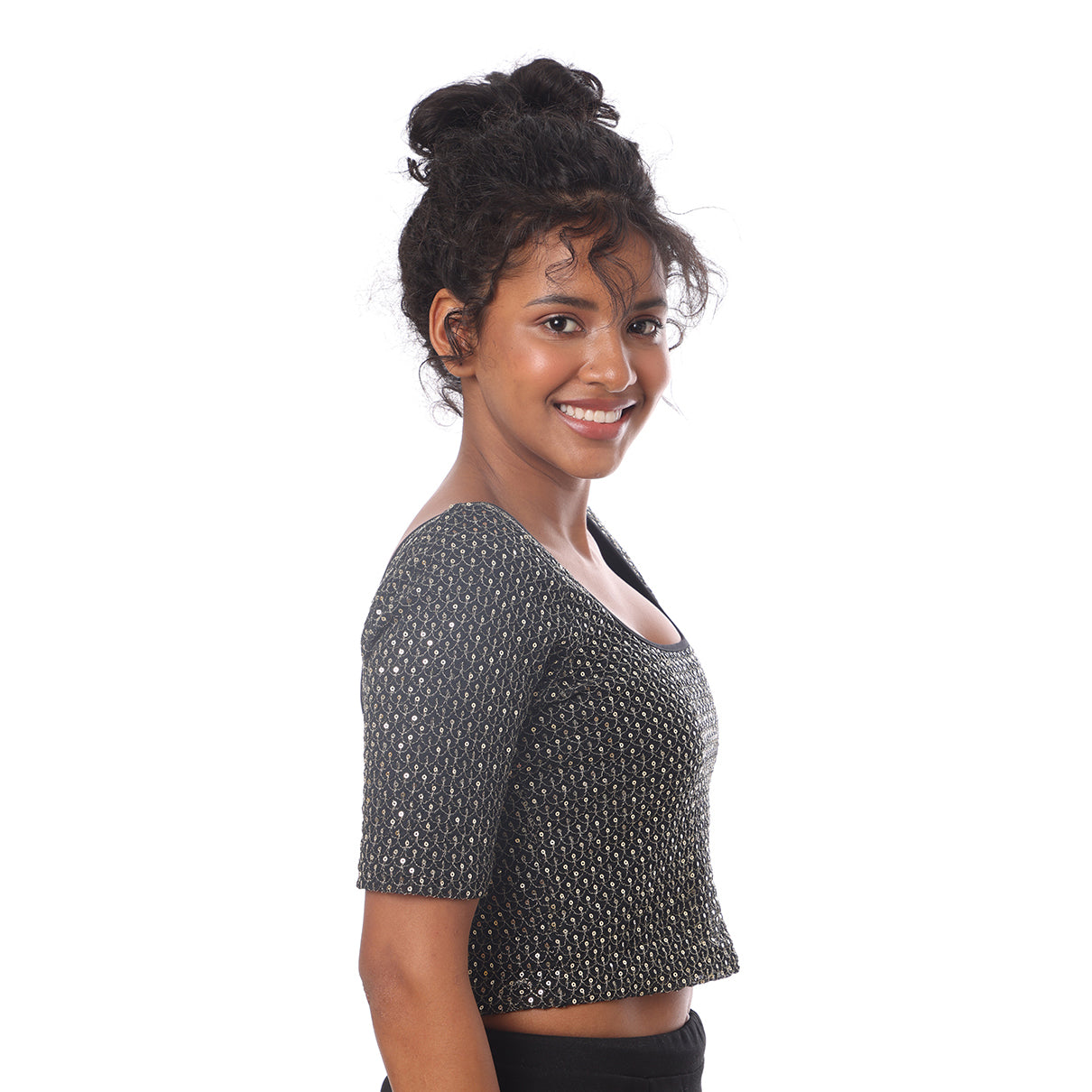 Blouse Java Black/Sequins