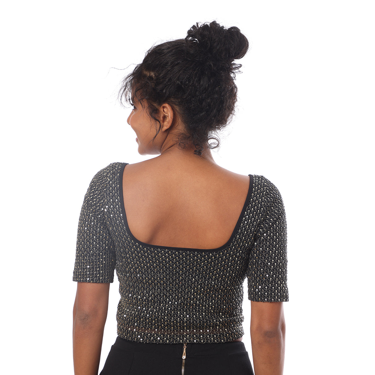 Blouse Java Black/Sequins