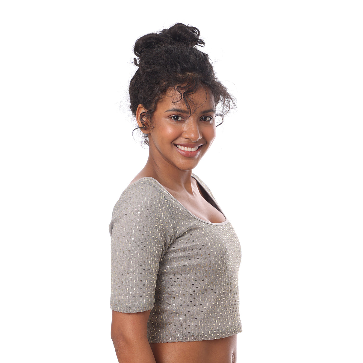 Blouse Java Grey/Sequins