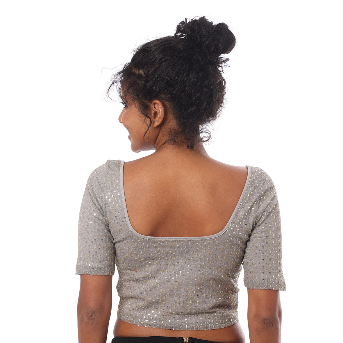 Blouse Java Grey/Sequins