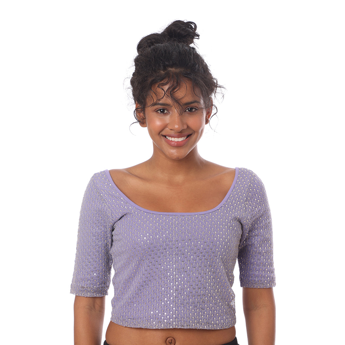 Blouse Java Lilac /Sequins