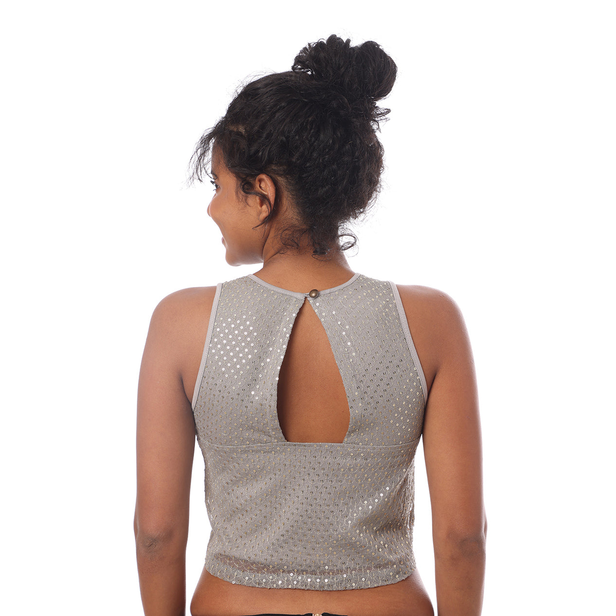 Blouse Tulip Grey/Sequins