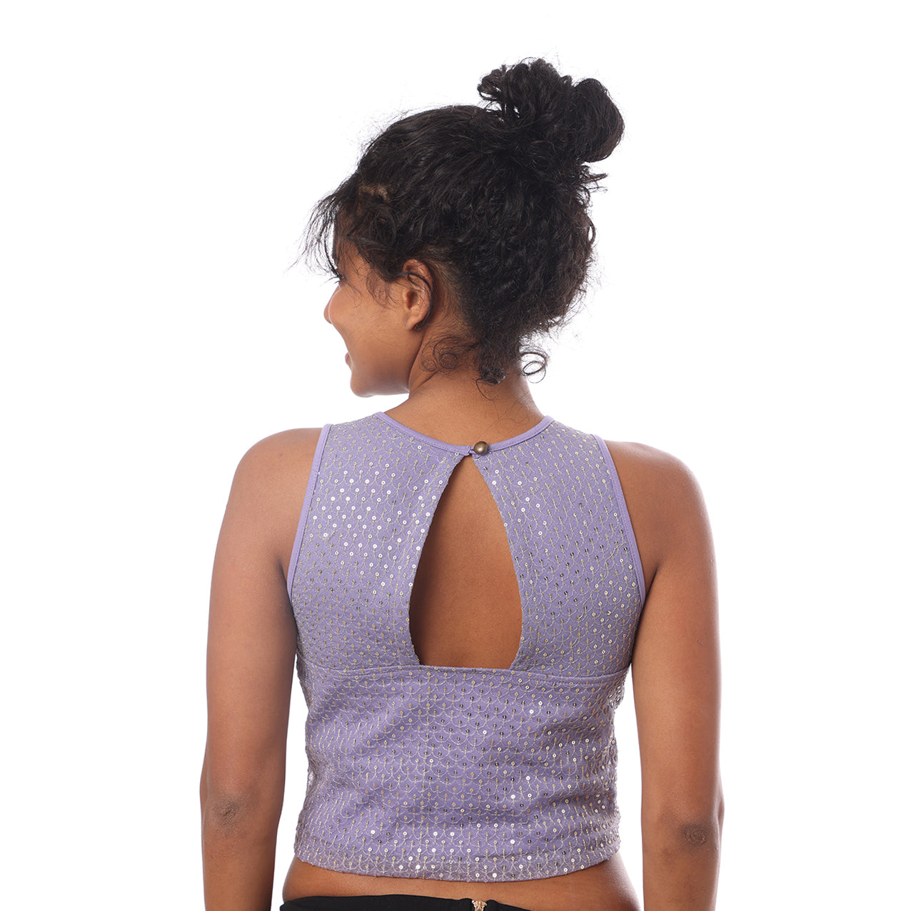 Blouse Tulip Lilac/Sequins
