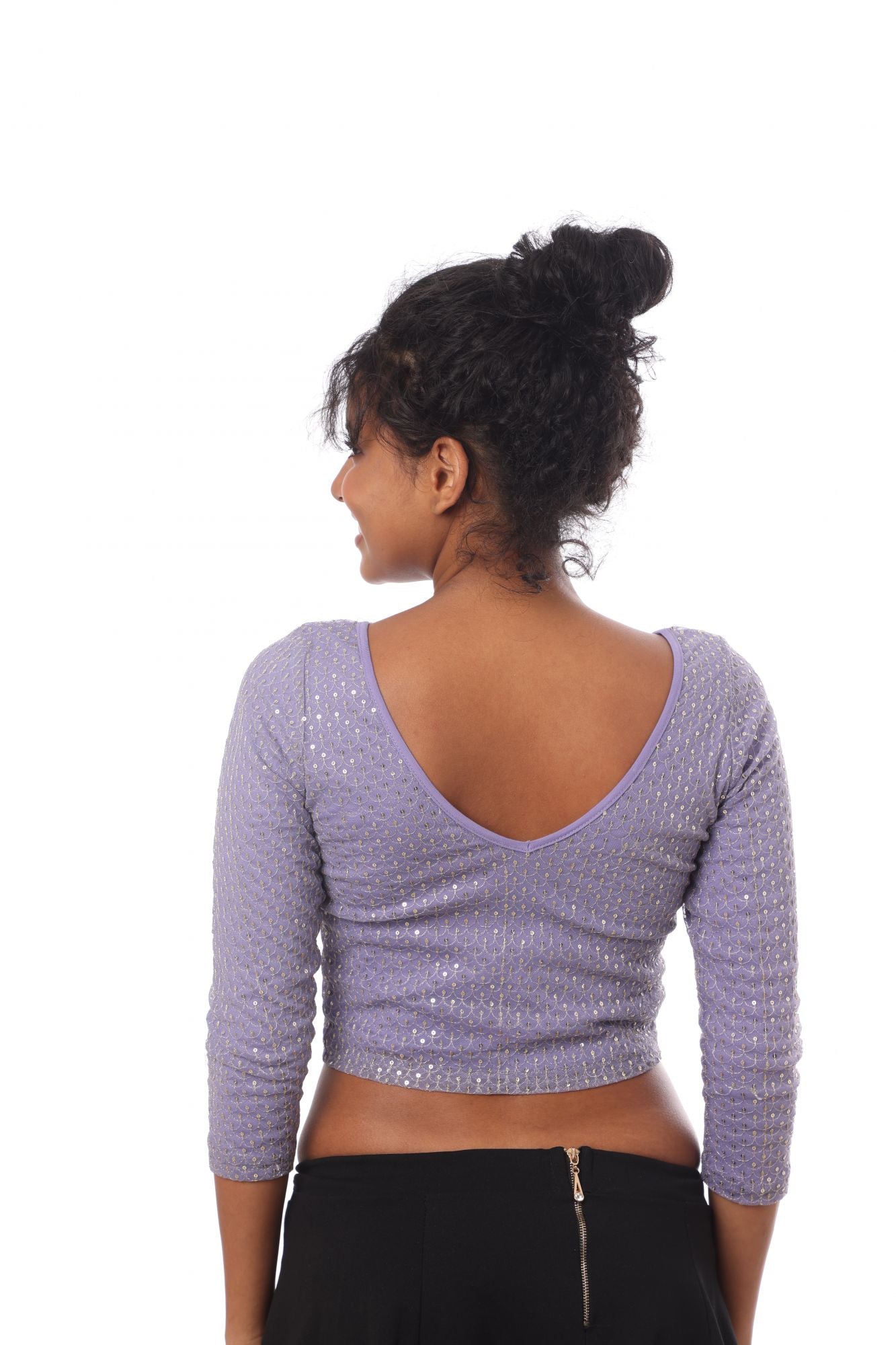 Blouse Lotus Lilac/Sequins