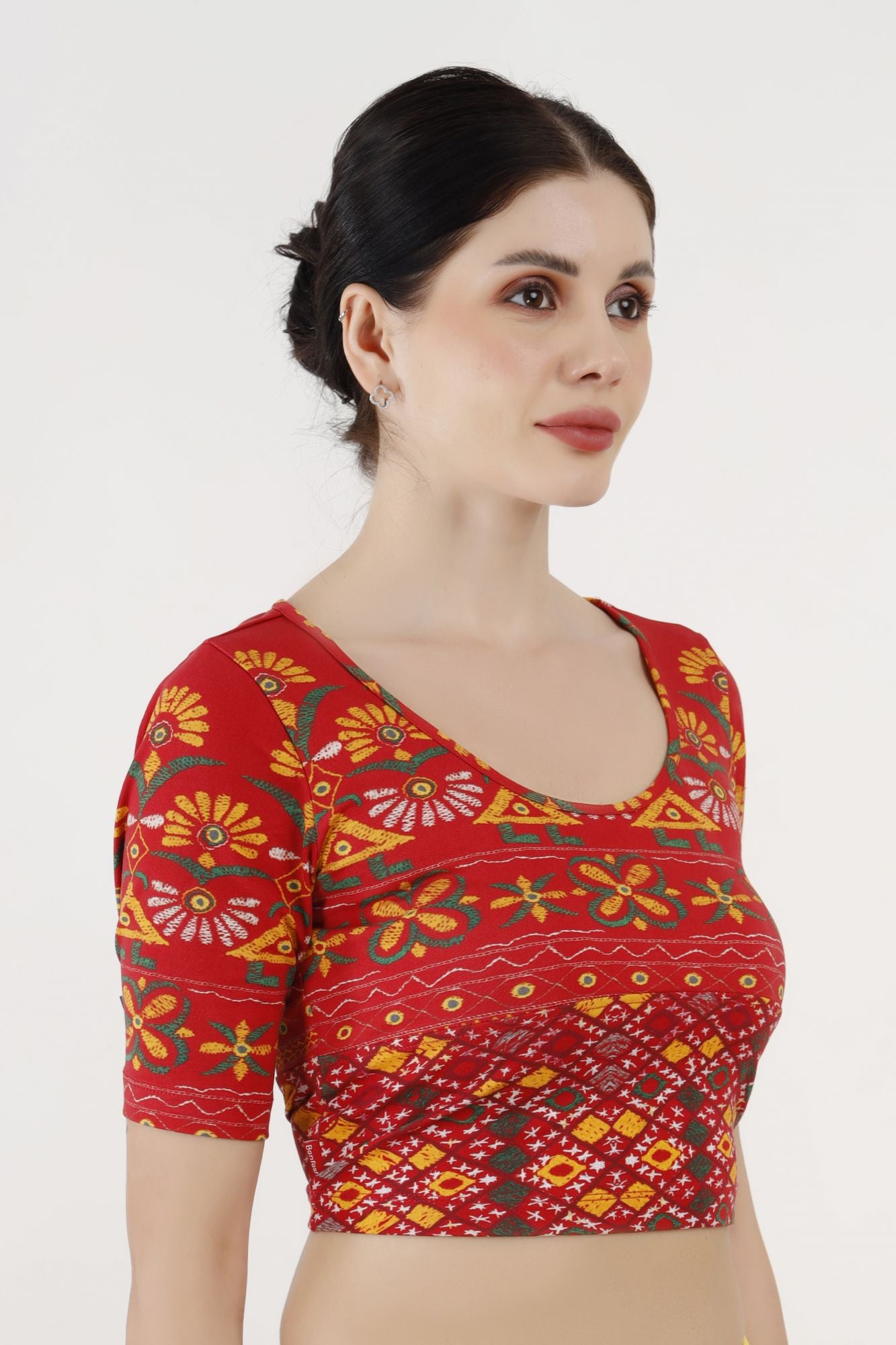 Blouse Bela Gujarati print
