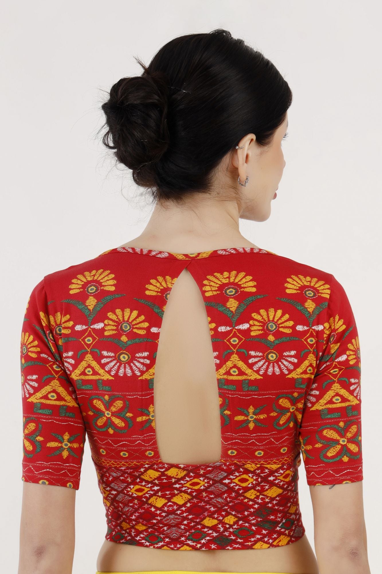 Blouse Bela Gujarati print