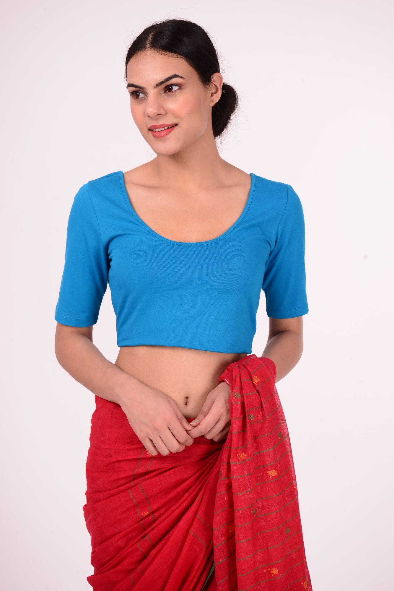 Blouse Dahlia blue