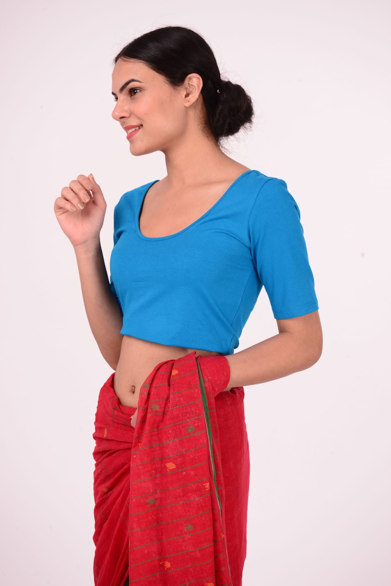 Blouse Dahlia blue