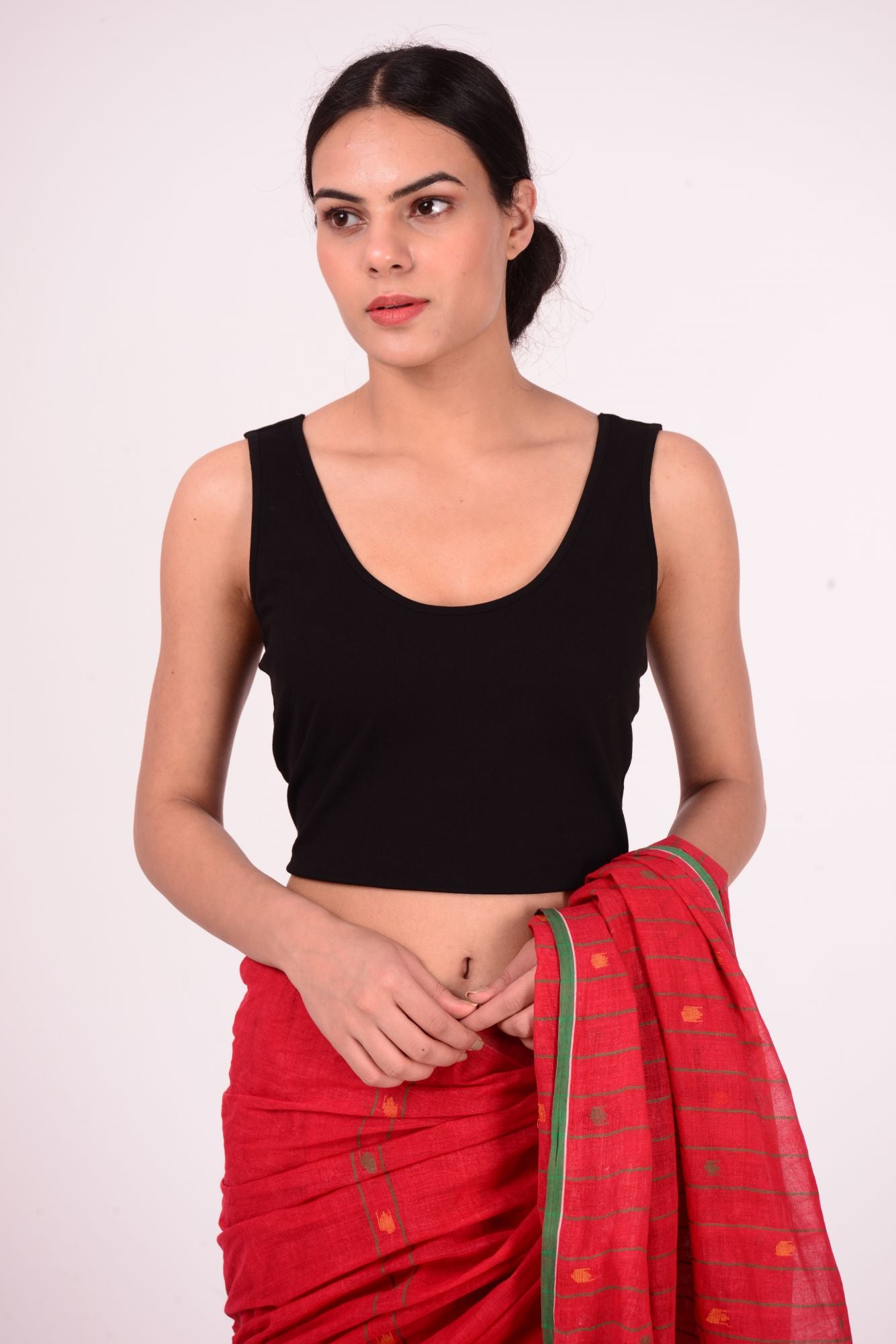 Blouse Rose Black