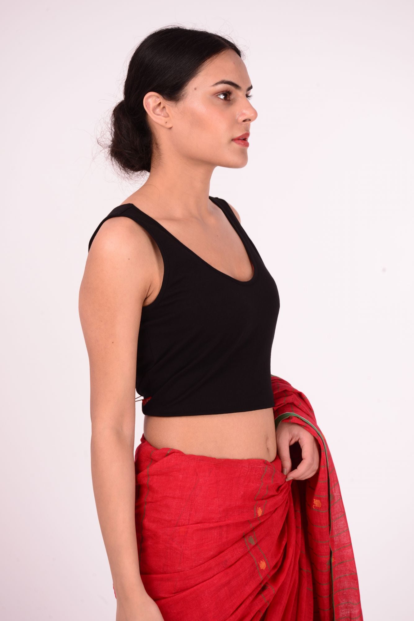 Blouse Rose Black